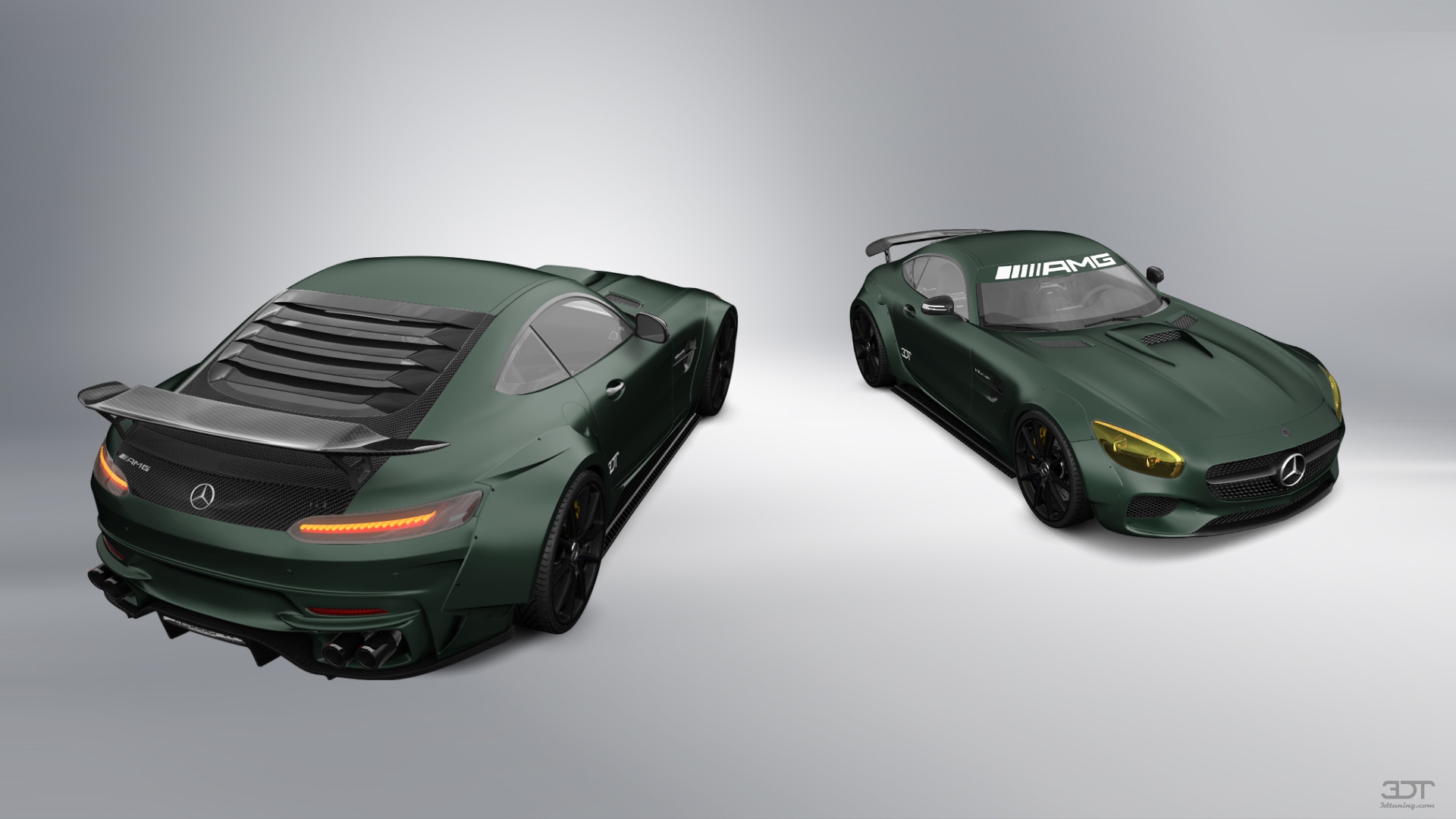 Mercedes AMG GT 2 door fastback coupe 2016 tuning