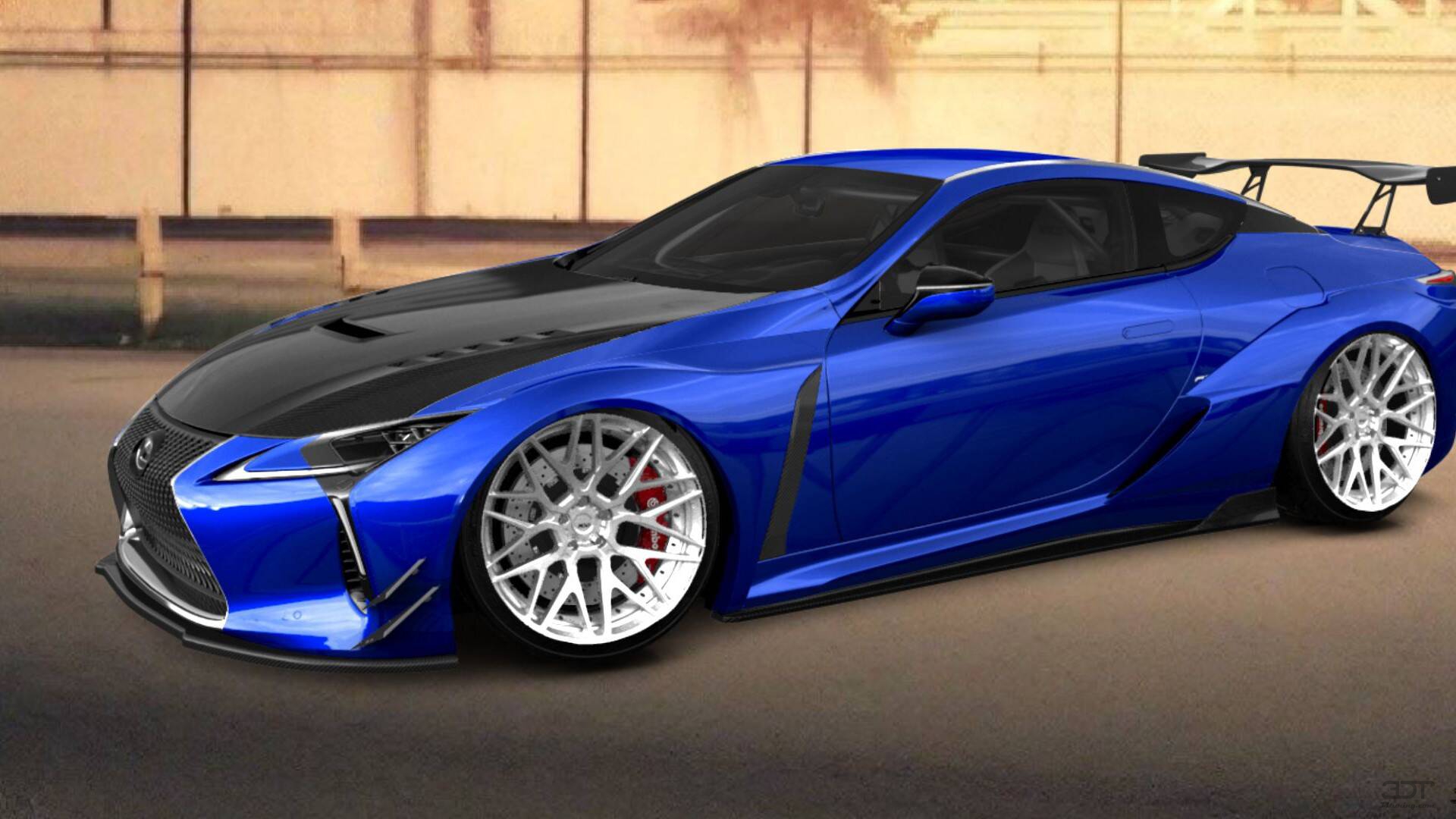 Lexus LC500 2 door fastback coupe 2017