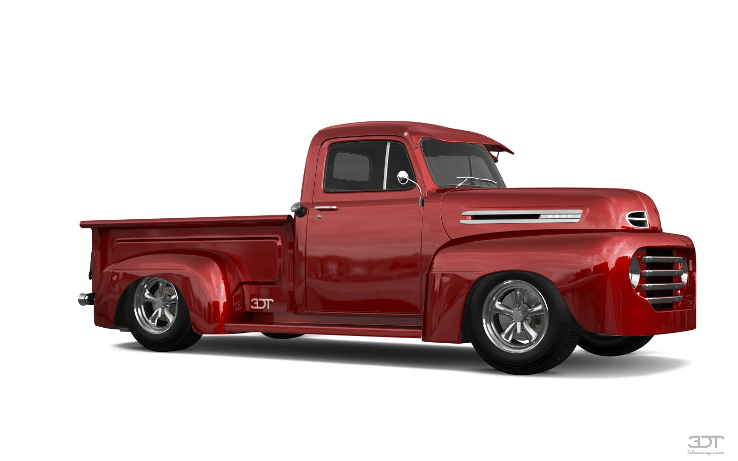 Tuning Ford F1 2 Door pickup truck 1949