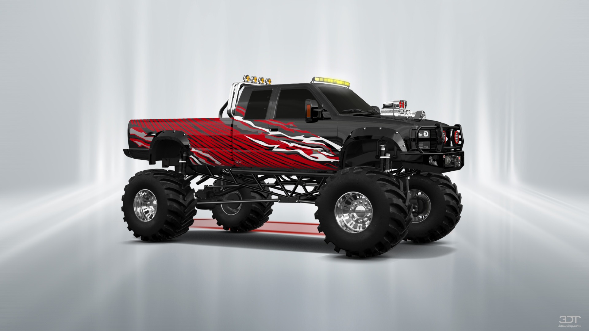 Chevrolet K3500 Extended Cab Pickup Truck 1988