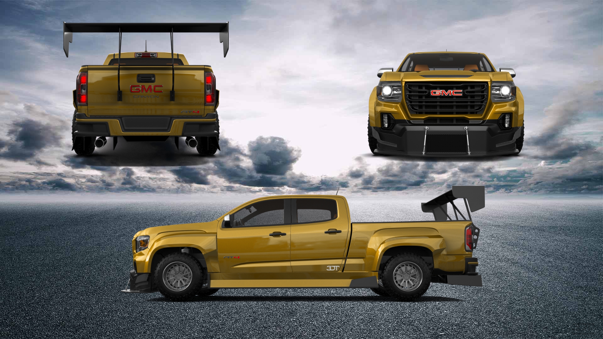 GMC Canyon Crew Cab 4 Door pickup truck 2021