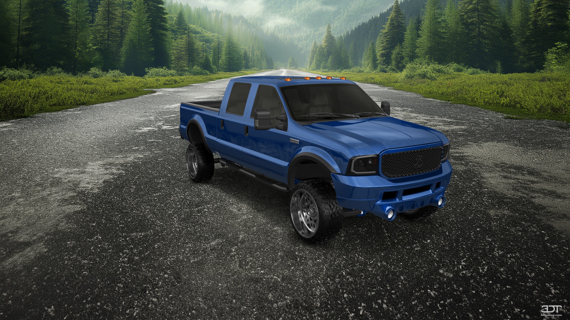 Ford F-250 Crew Cab 4 Door pickup truck 1999 tuning