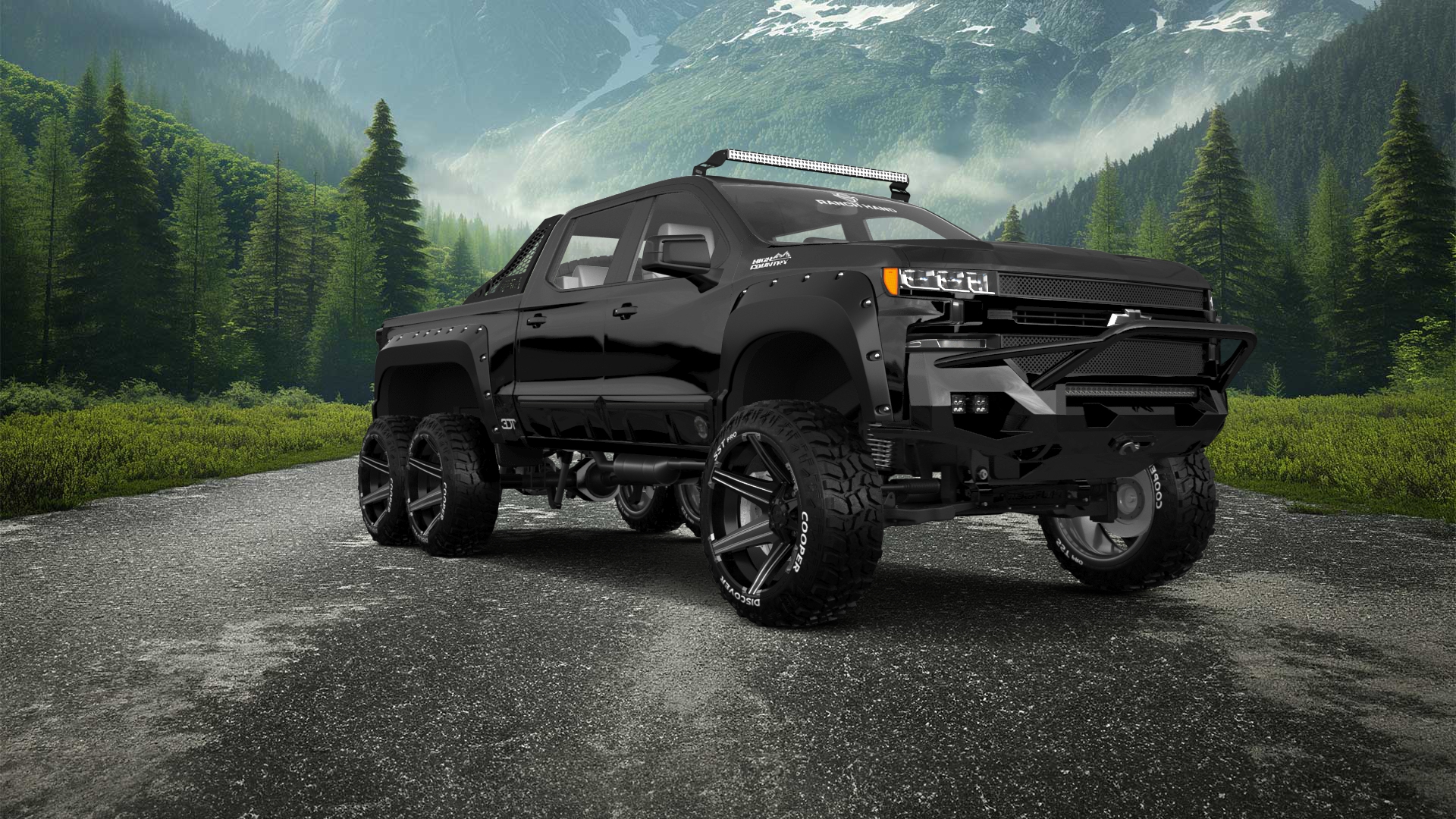 Chevrolet Silverado Hennessey Goliath 6X6 Truck 2020