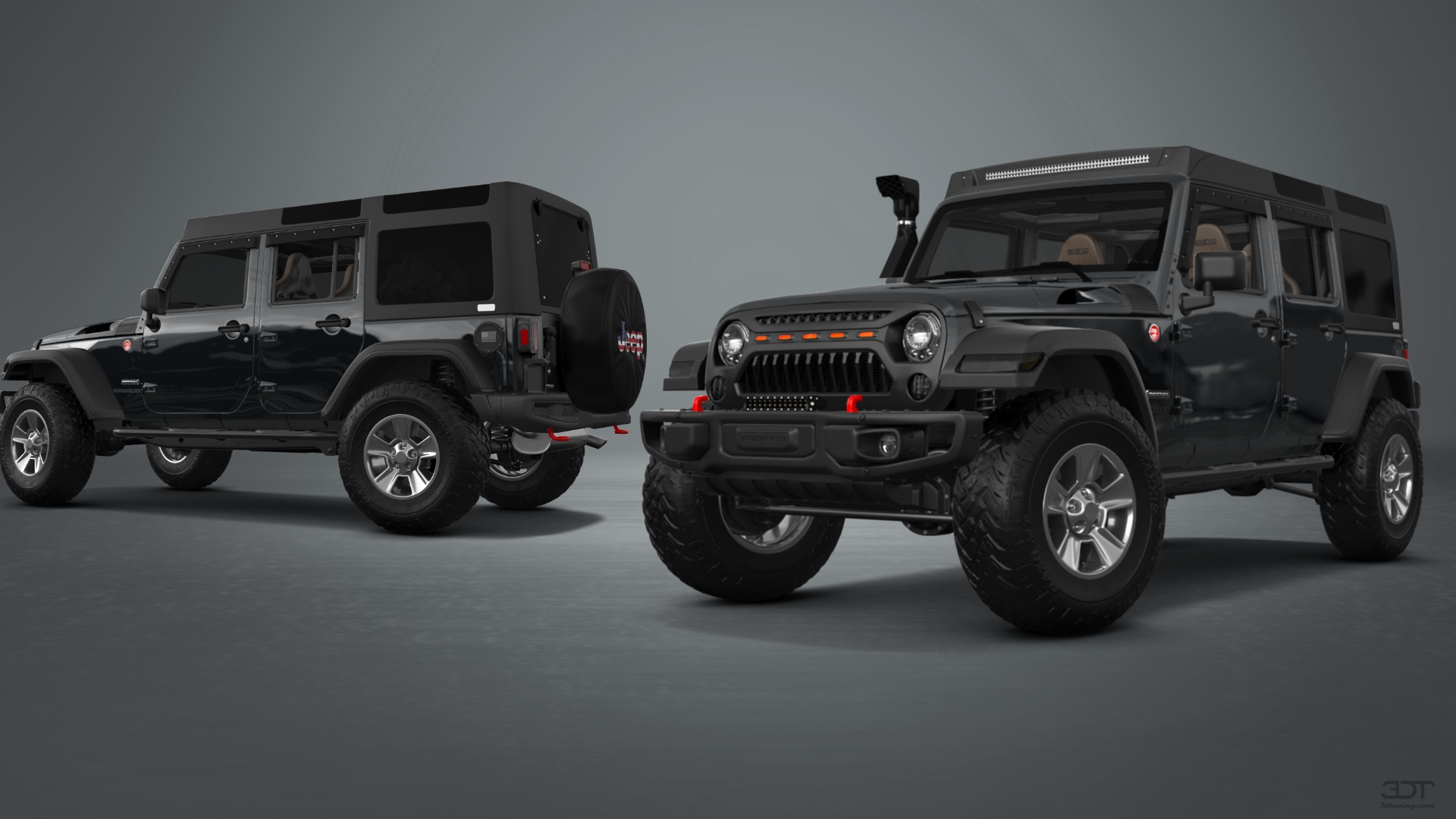 Jeep Wrangler Unlimited JK Rubicon Recon 4 Door SUV 2017 tuning