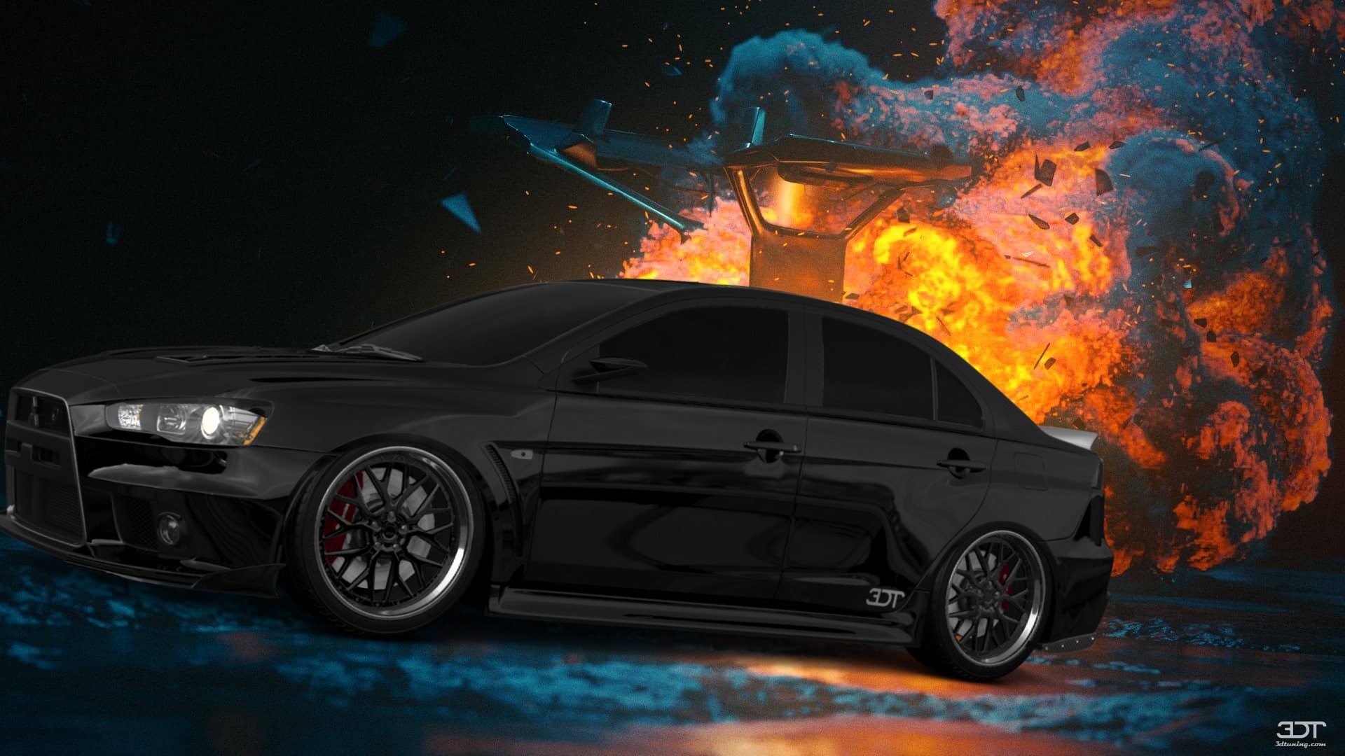 Tuning Mitsubishi Lancer Evolution X Sedan 2008