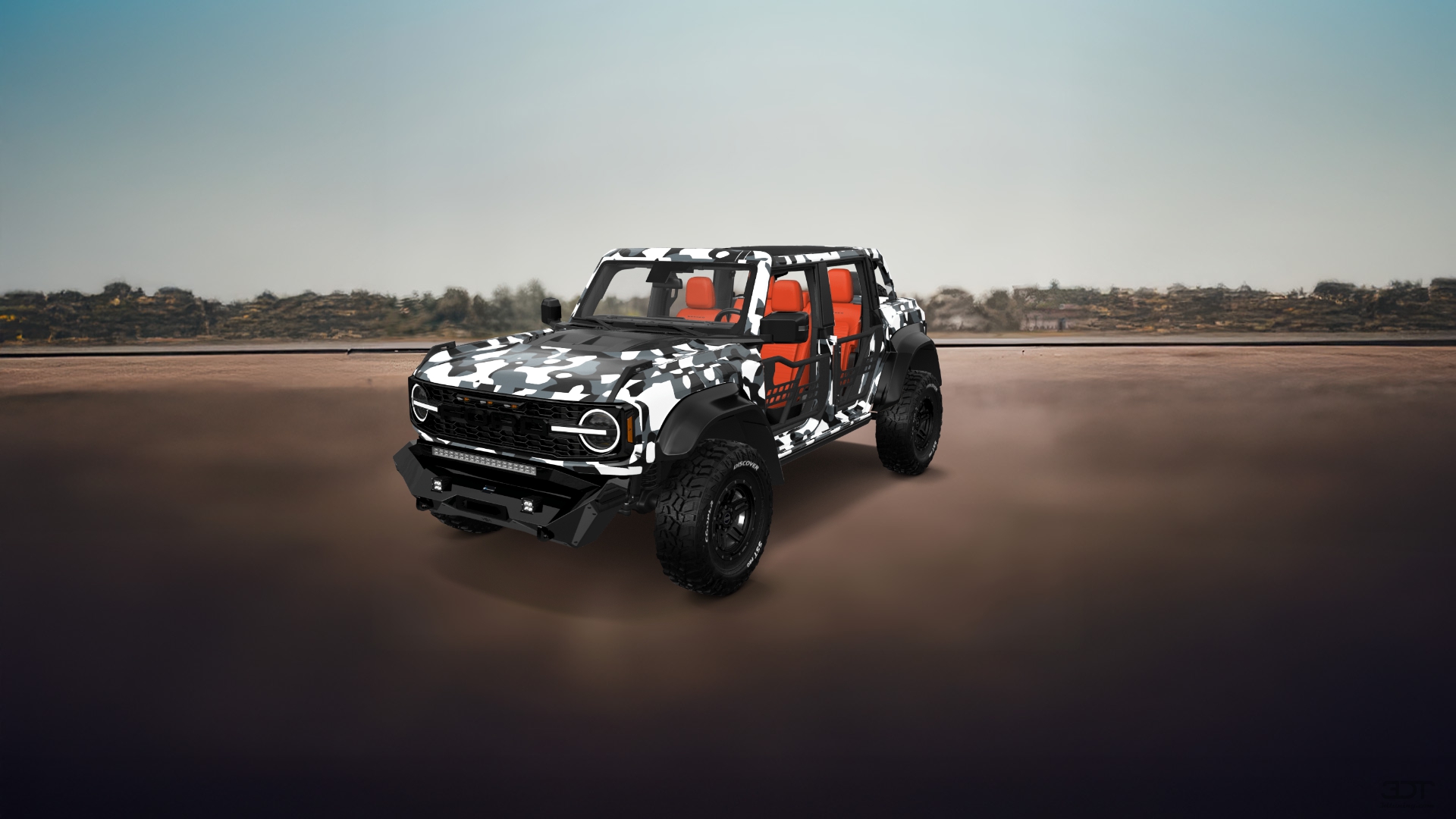 Ford Bronco Raptor 4 Door pickup truck 2022 tuning