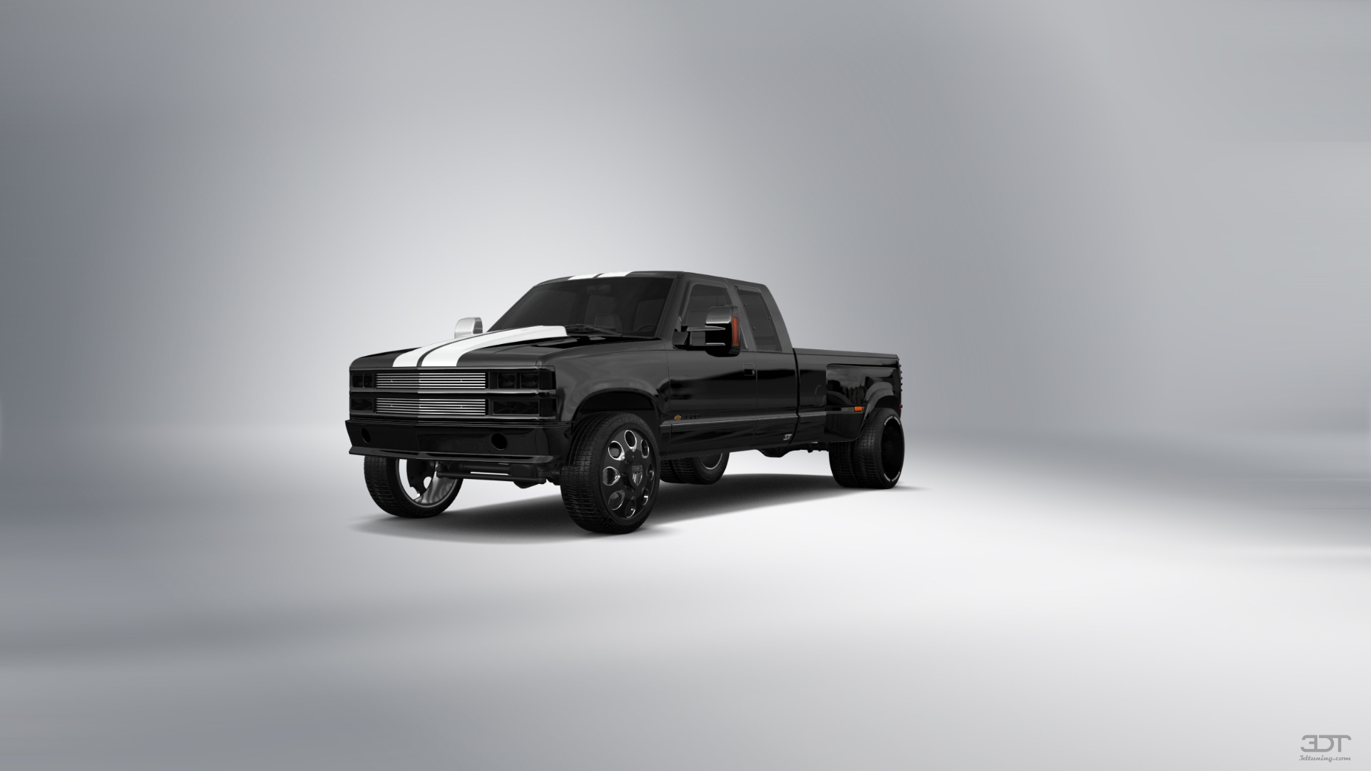 Chevrolet K3500 Extended Cab Pickup Truck 1988