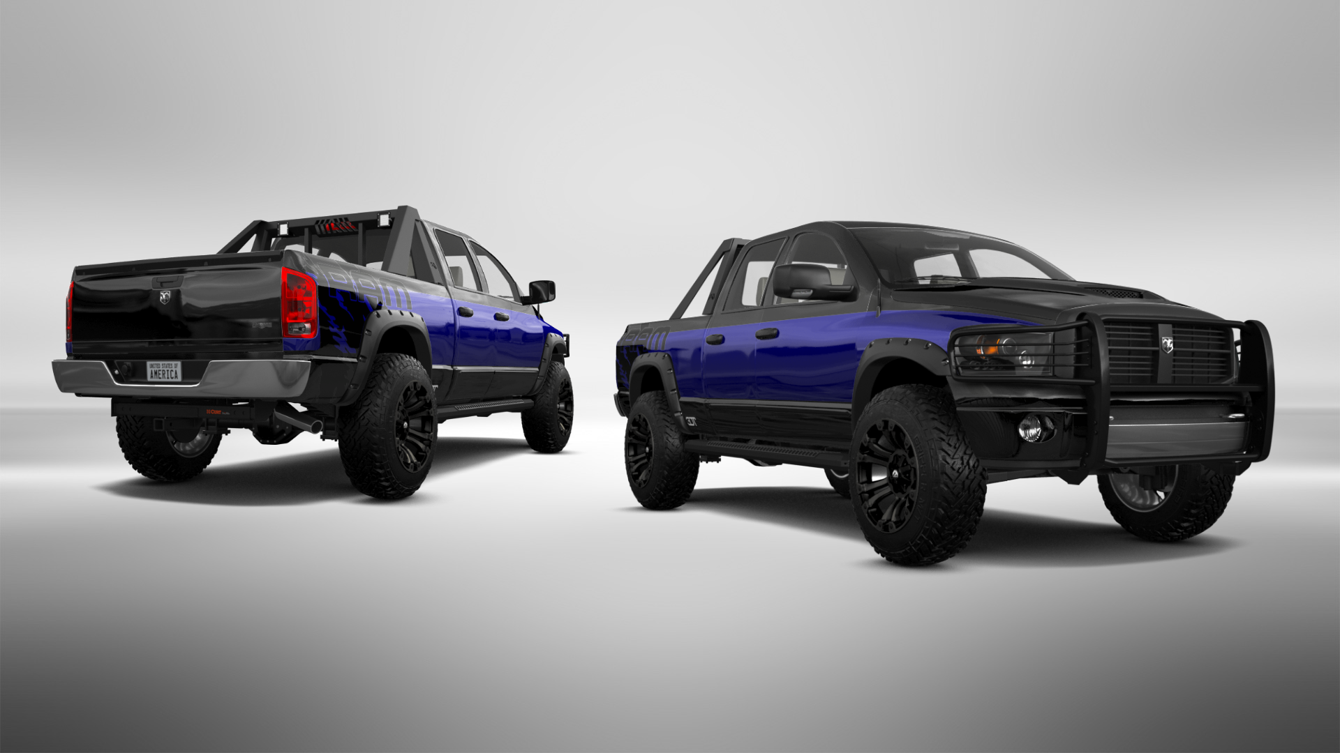 Dodge Ram 1500 Quad-Cab 4 Door pickup truck 2006