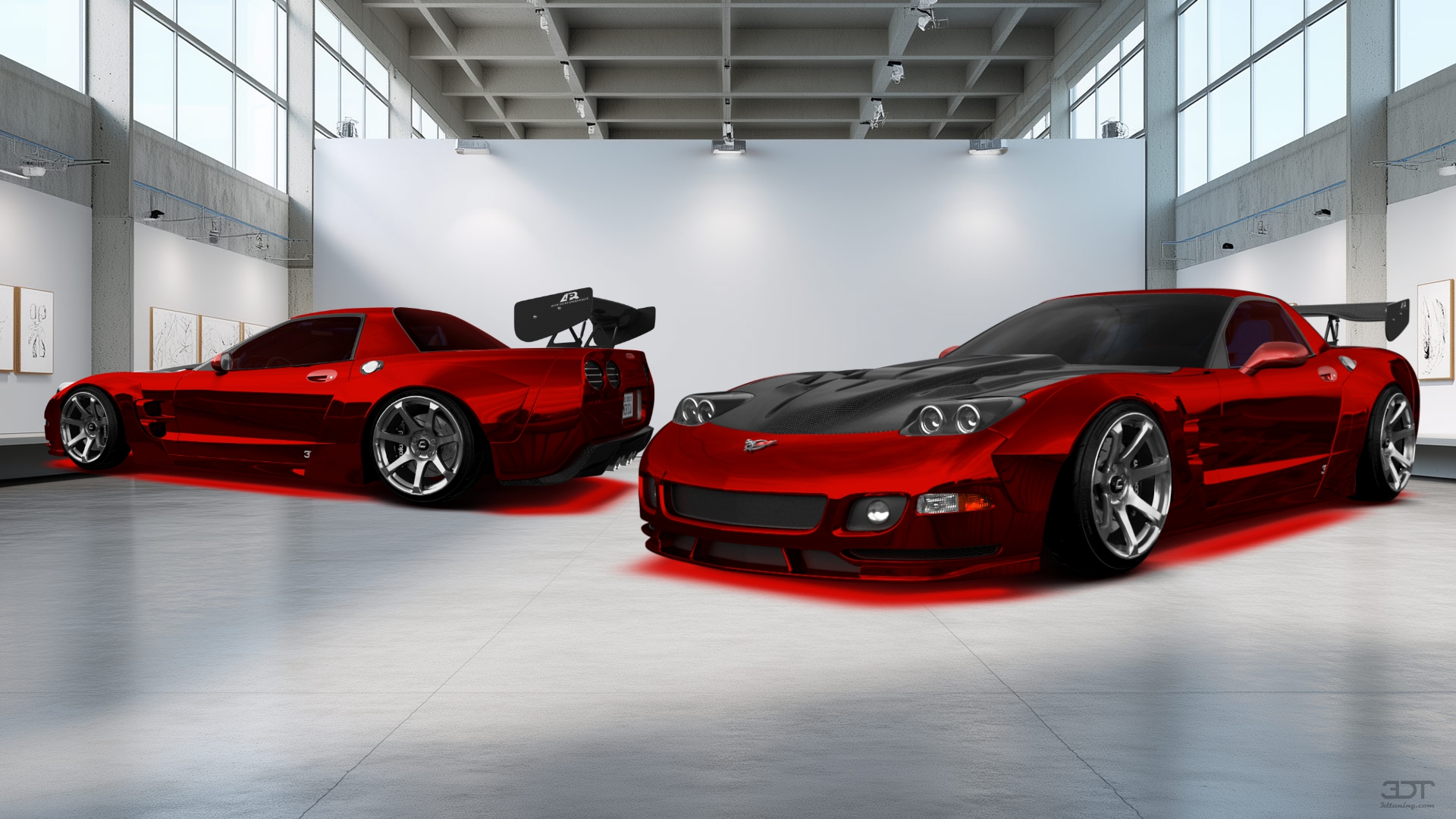 Chevrolet Corvette C5 2 Door Convertible 1998 tuning