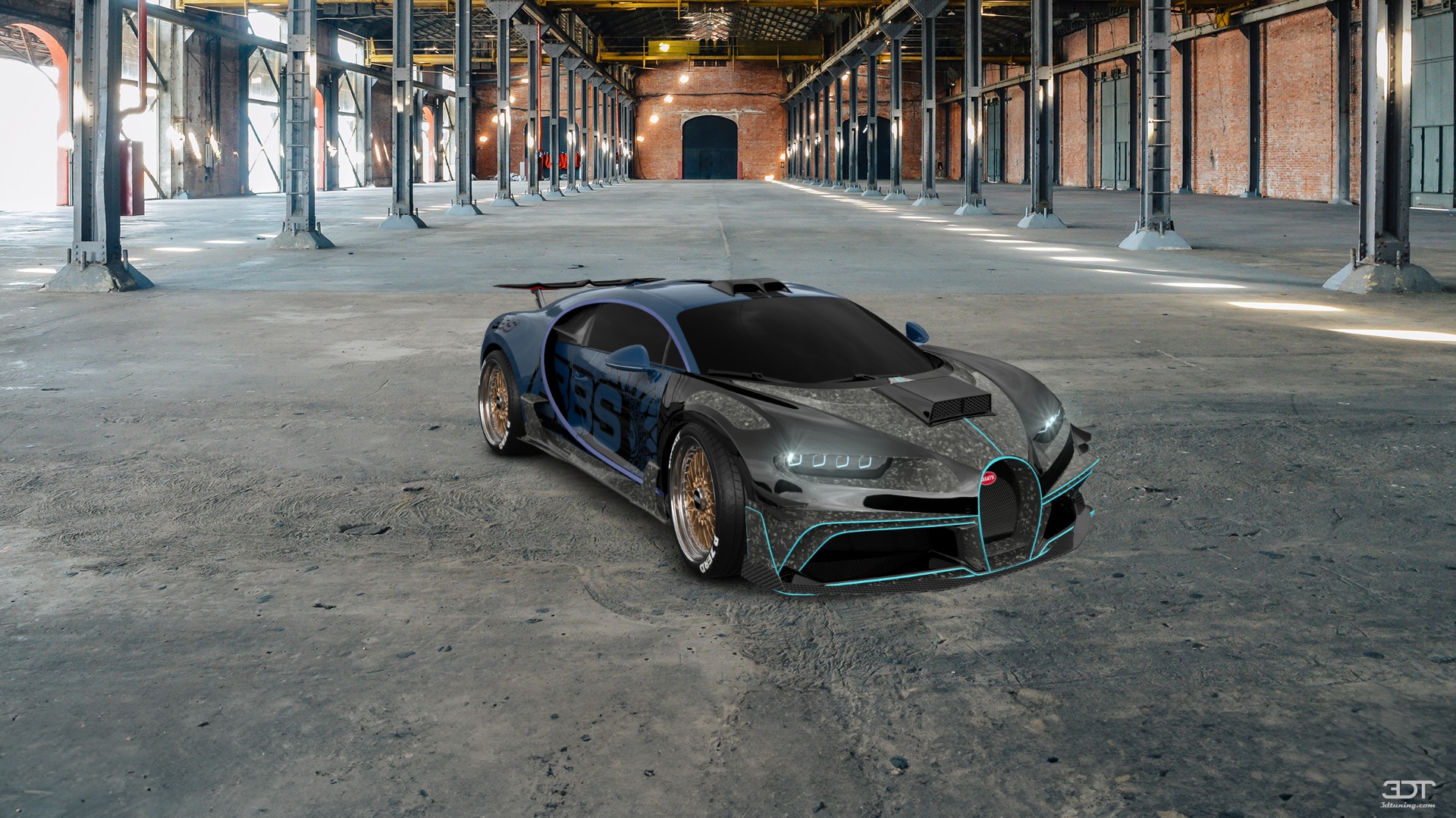 Bugatti Chiron 2 Door Coupe 2016 tuning