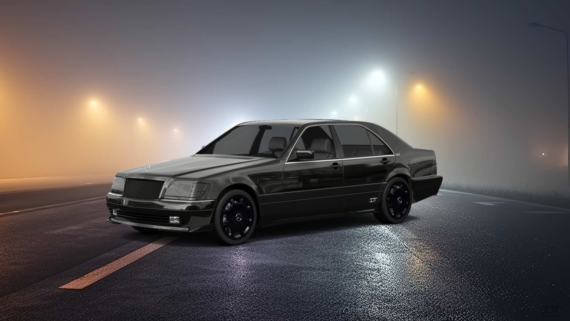 Mercedes S Class Sedan 1992 tuning