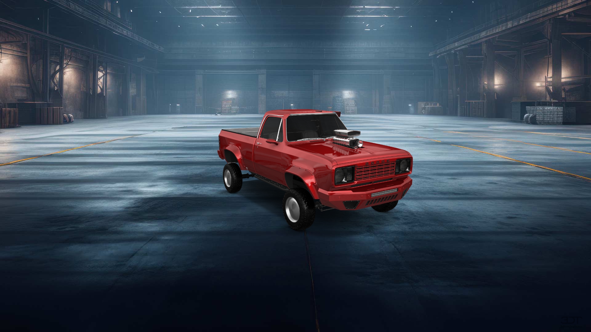 Dodge Power Wagon W200 2 Door pickup truck 1977 tuning