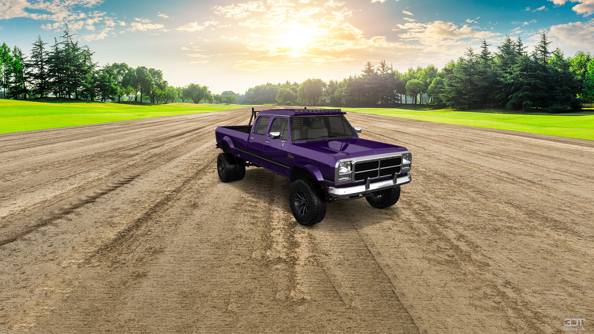 Dodge Ram 350 4 Door pickup truck 1991