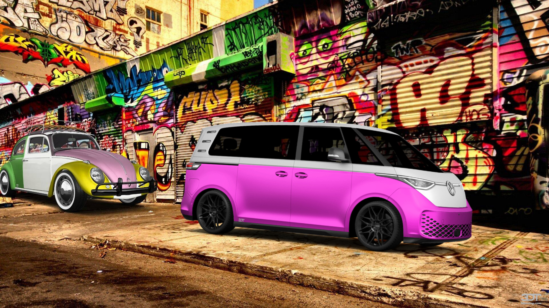 Volkswagen ID. Buzz 5 Door Minivan 2022 Images