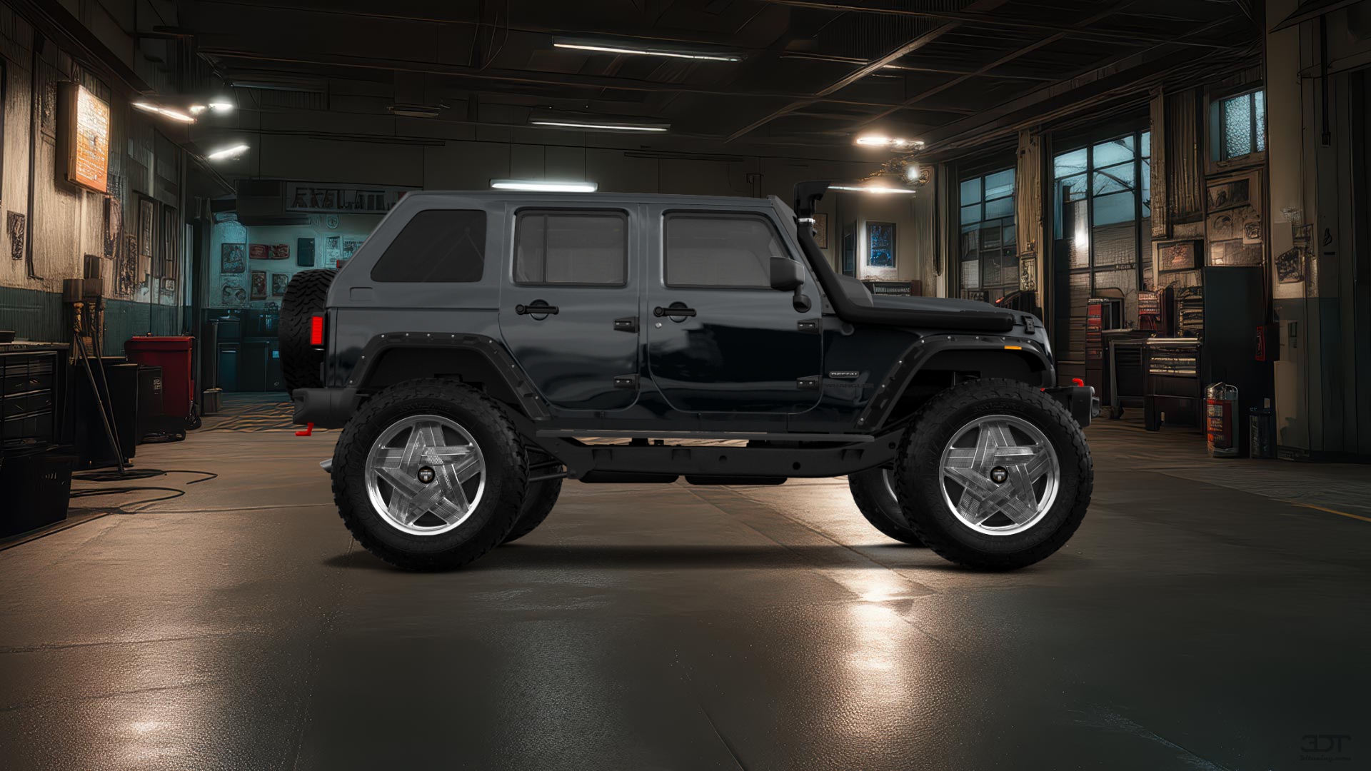 Jeep Wrangler Unlimited JK Rubicon Recon 4 Door SUV 2017 tuning