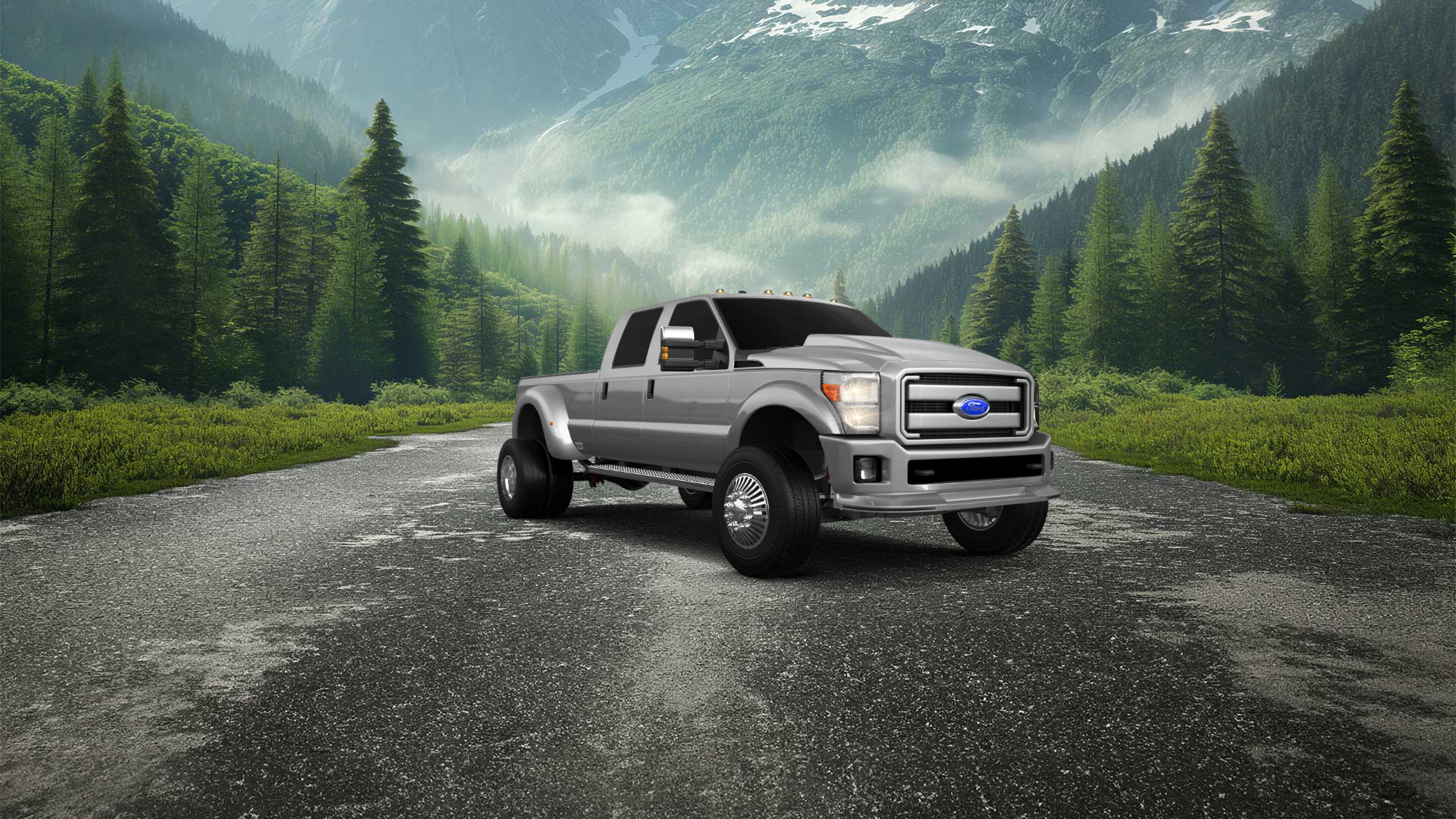 Ford F-350 DRW 4 Door pickup truck 2013