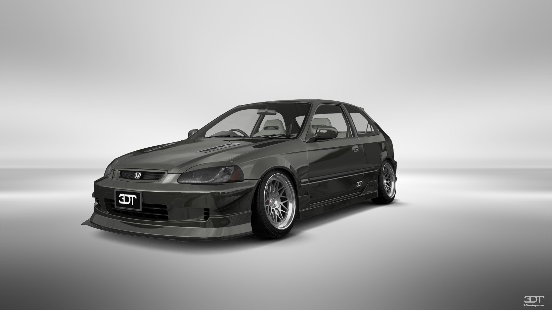 Custom Honda Civic 1997 3 Door Hatchback by Noah0990 | 3DTuning