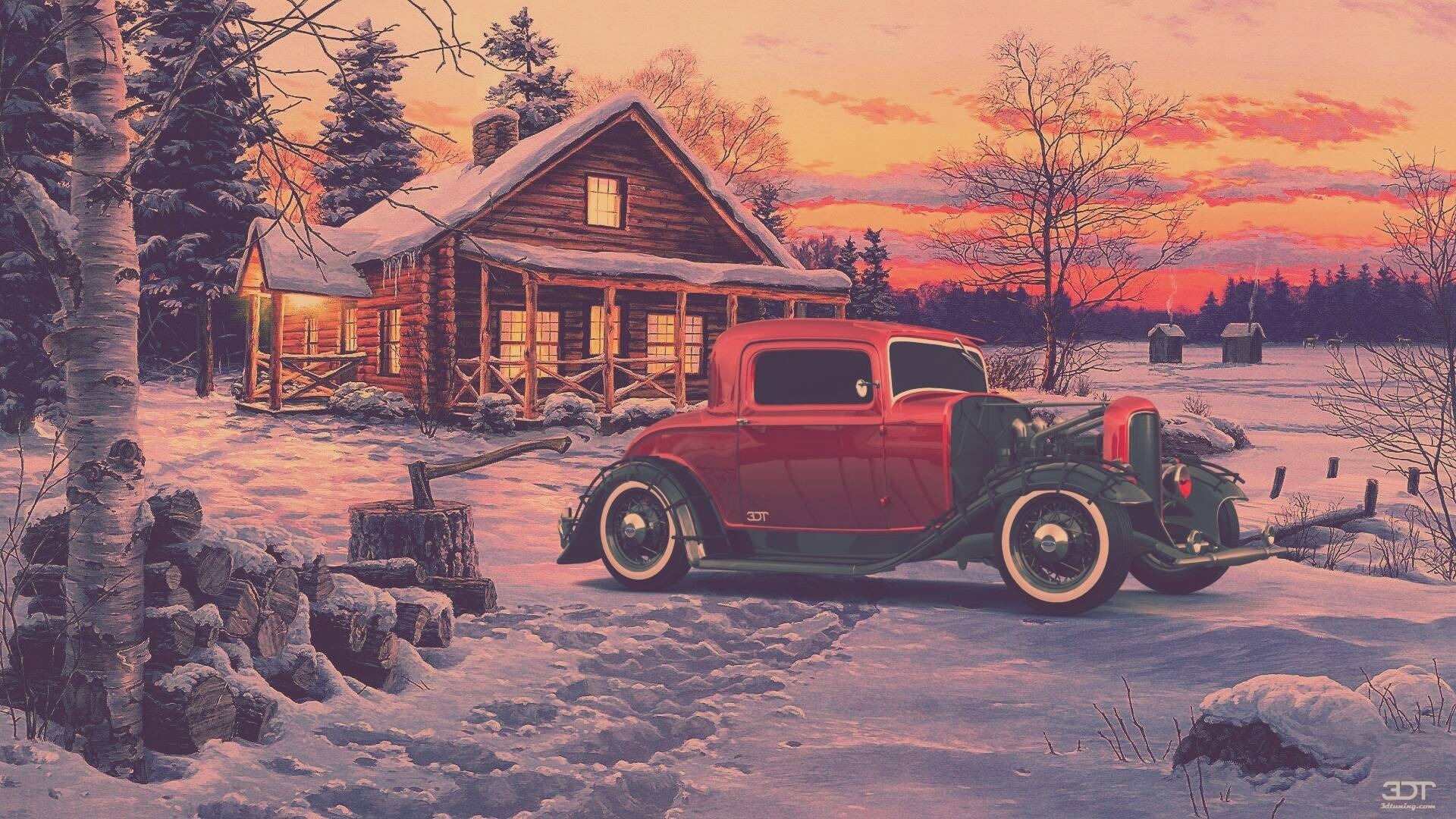 Ford Model B Deluxe 2 Door Coupe 1932