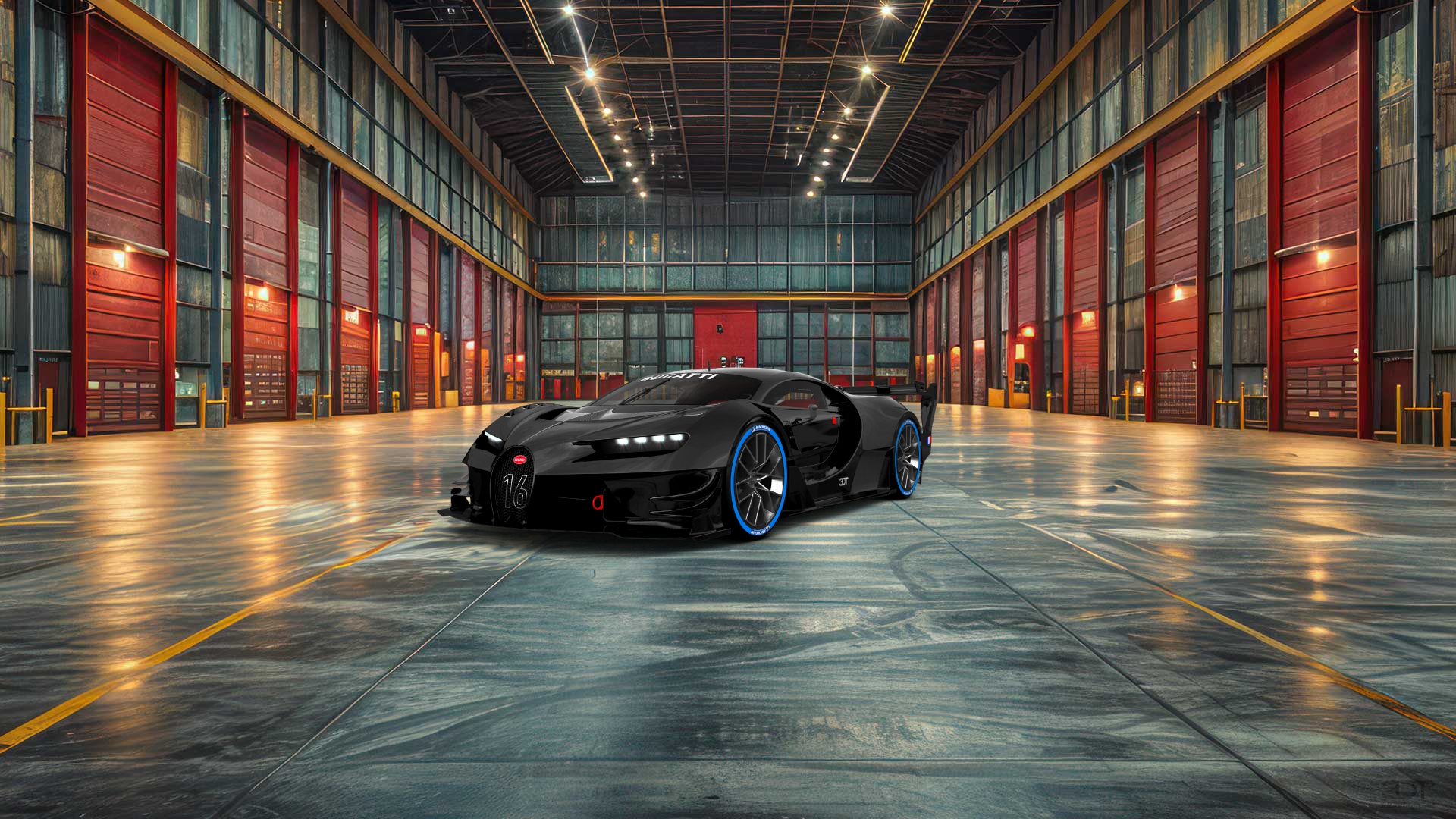 Bugatti Vision GT Supercar 2015 tuning