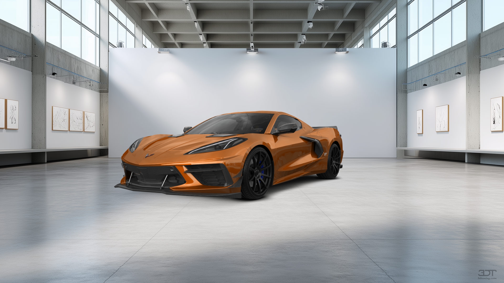 Chevrolet Corvette 2 door targa top 2020 tuning