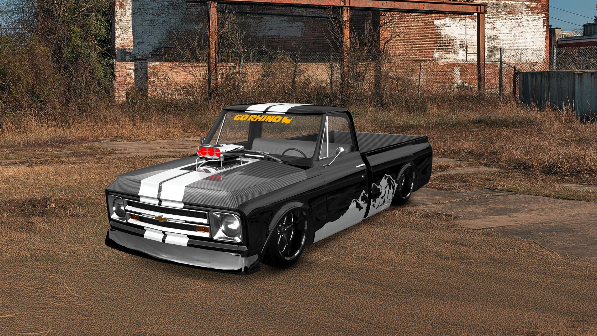 Chevrolet C-10 Cheyenne 2 Door pickup truck 1967 tuning