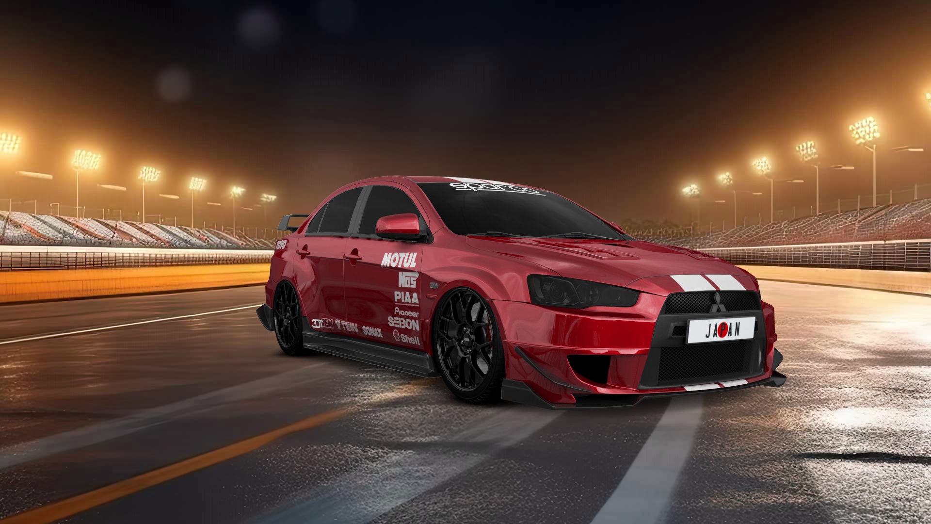 Mitsubishi Lancer Evolution X Sedan 2008