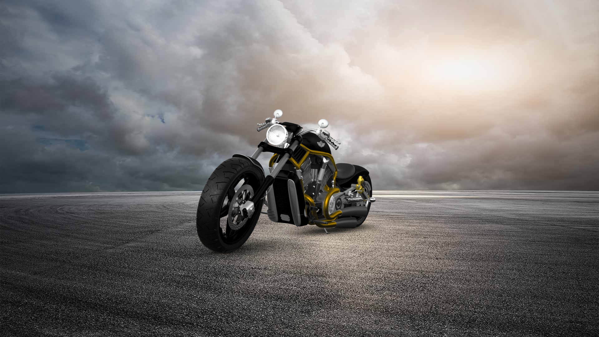 Harley-Davidson Custom Chopper Cruiser 2011