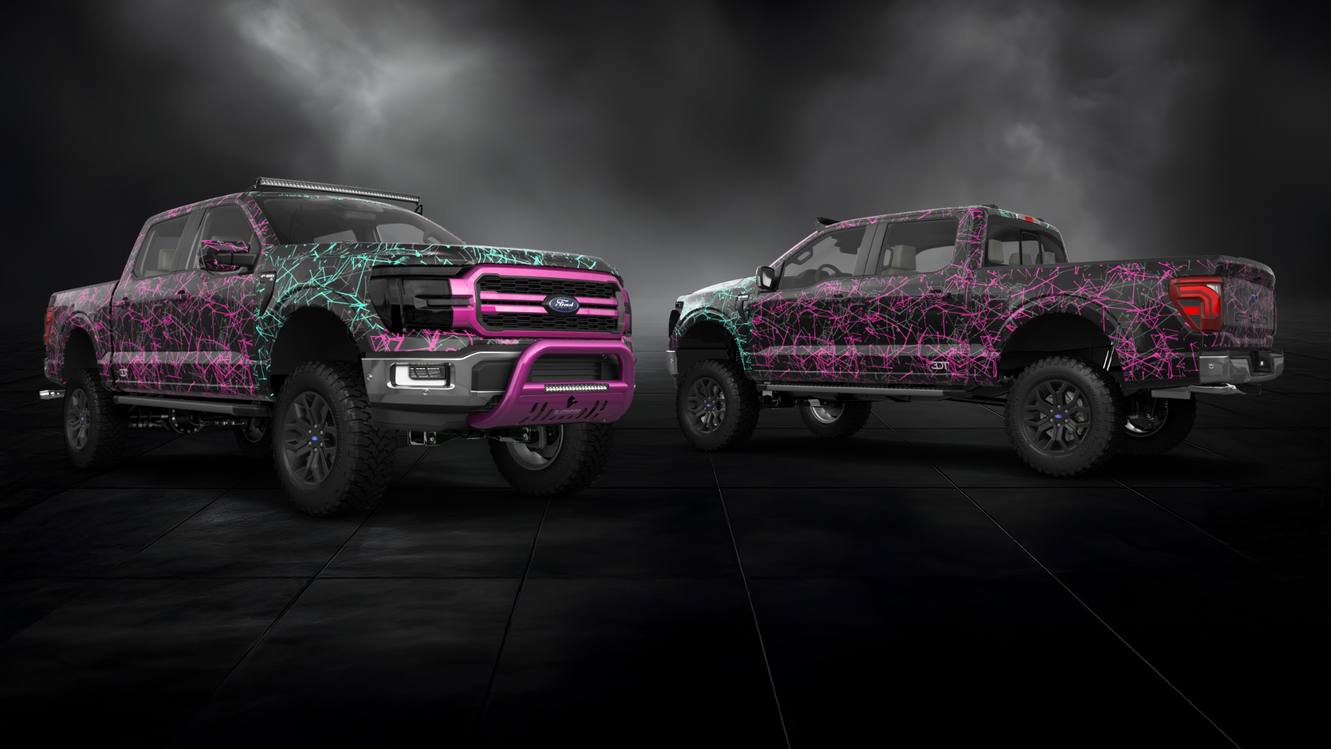 Ford F-150 SuperCrew 4 Door pickup truck 2024 tuning