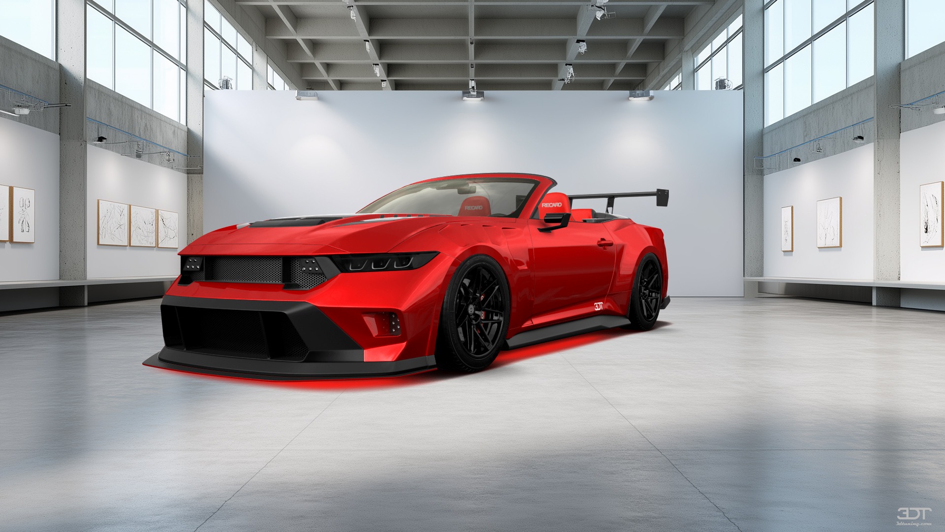 hugo2012alv's 2024 Ford Mustang custom build | 3DTuning