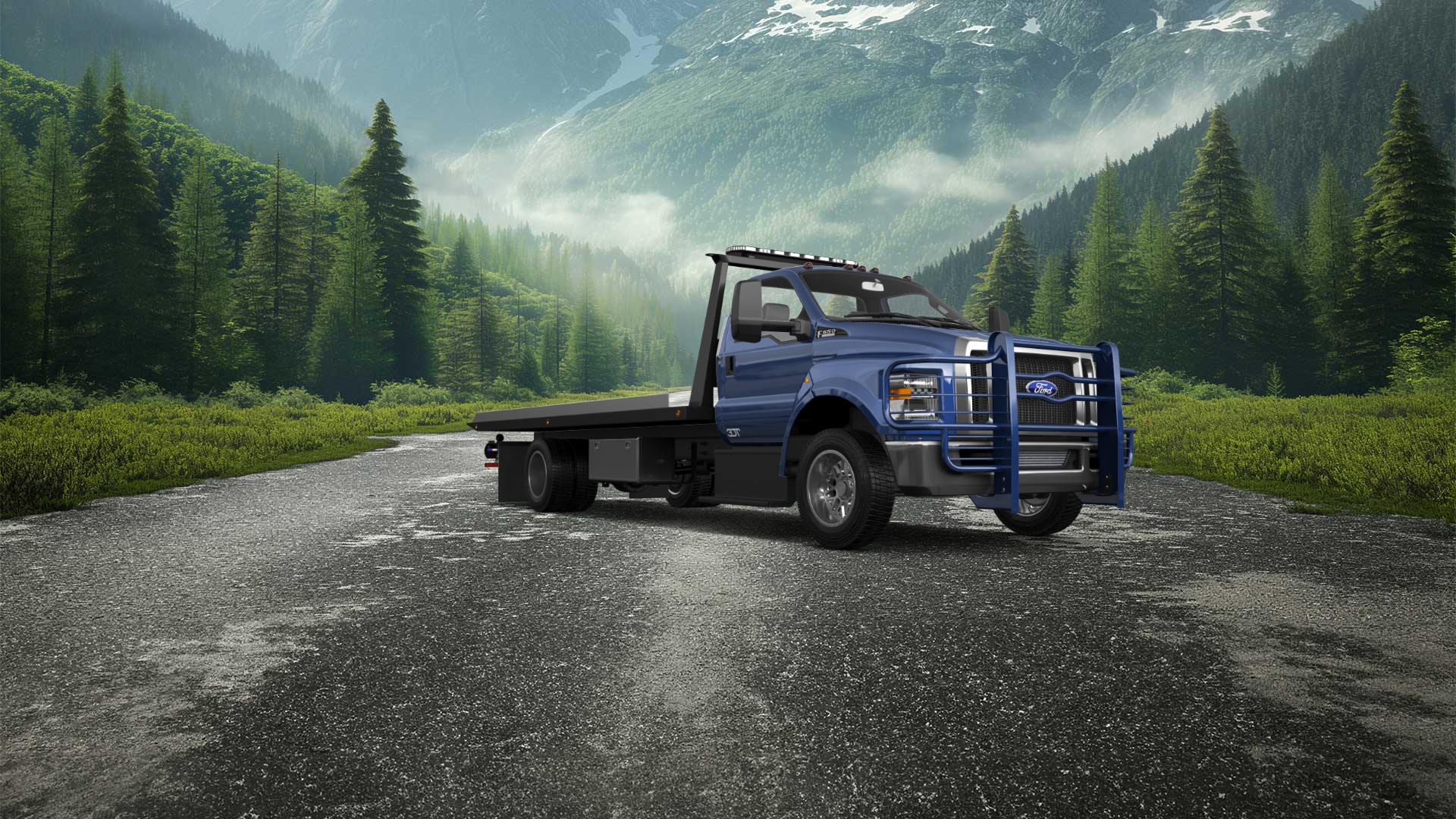 Ford F-650 Tow Truck Pickup 2016