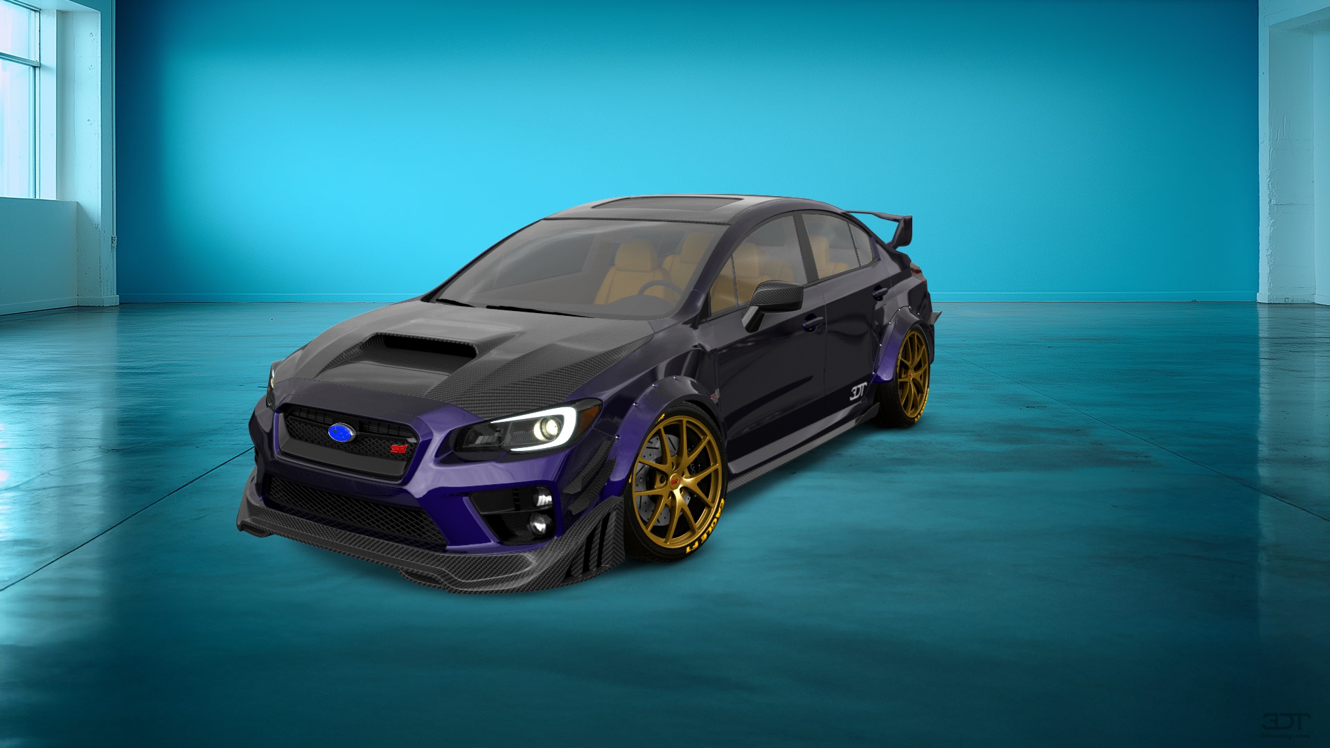 Subaru Impreza WRX STI 4 Door Saloon 2015 tuning