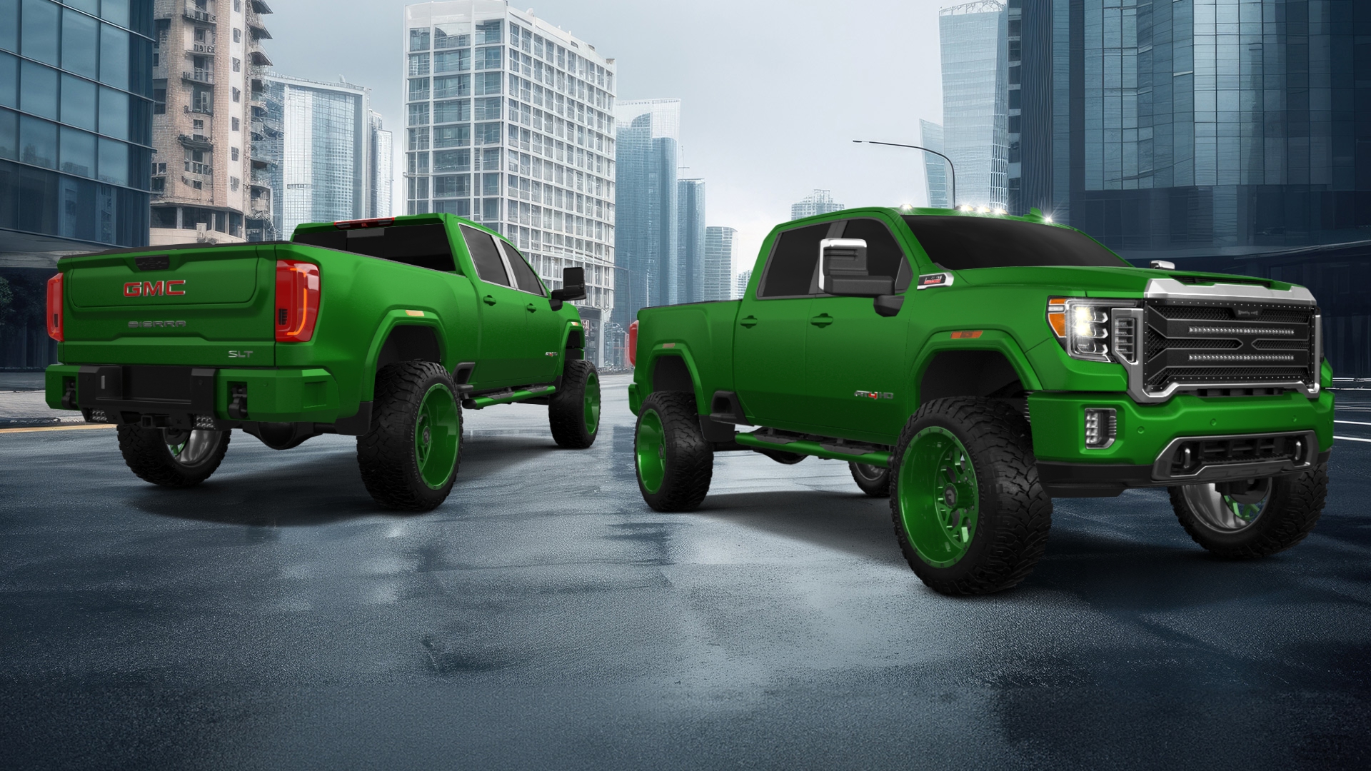 GMC Sierra 2500 HD 4 Door pickup truck 2020