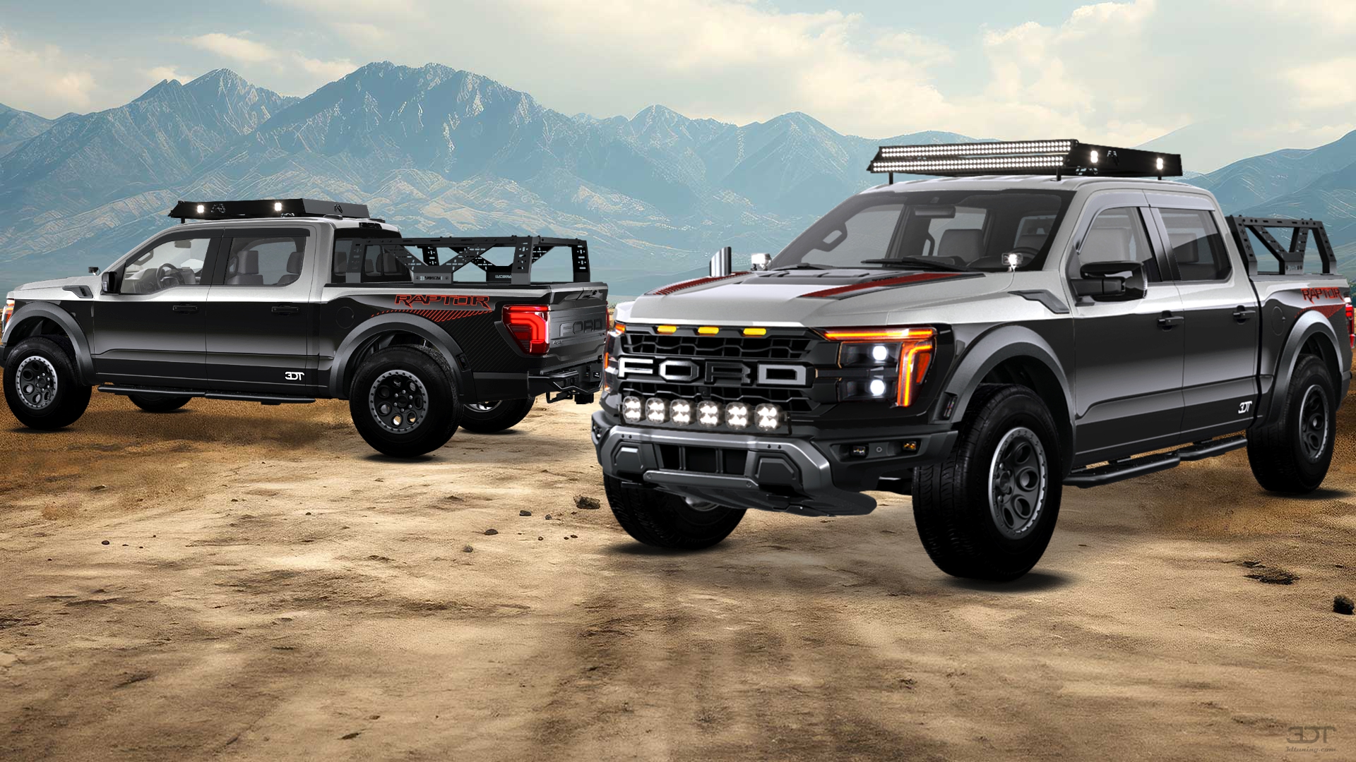 Ford F-150 Raptor 4 Door pickup truck 2024 Images
