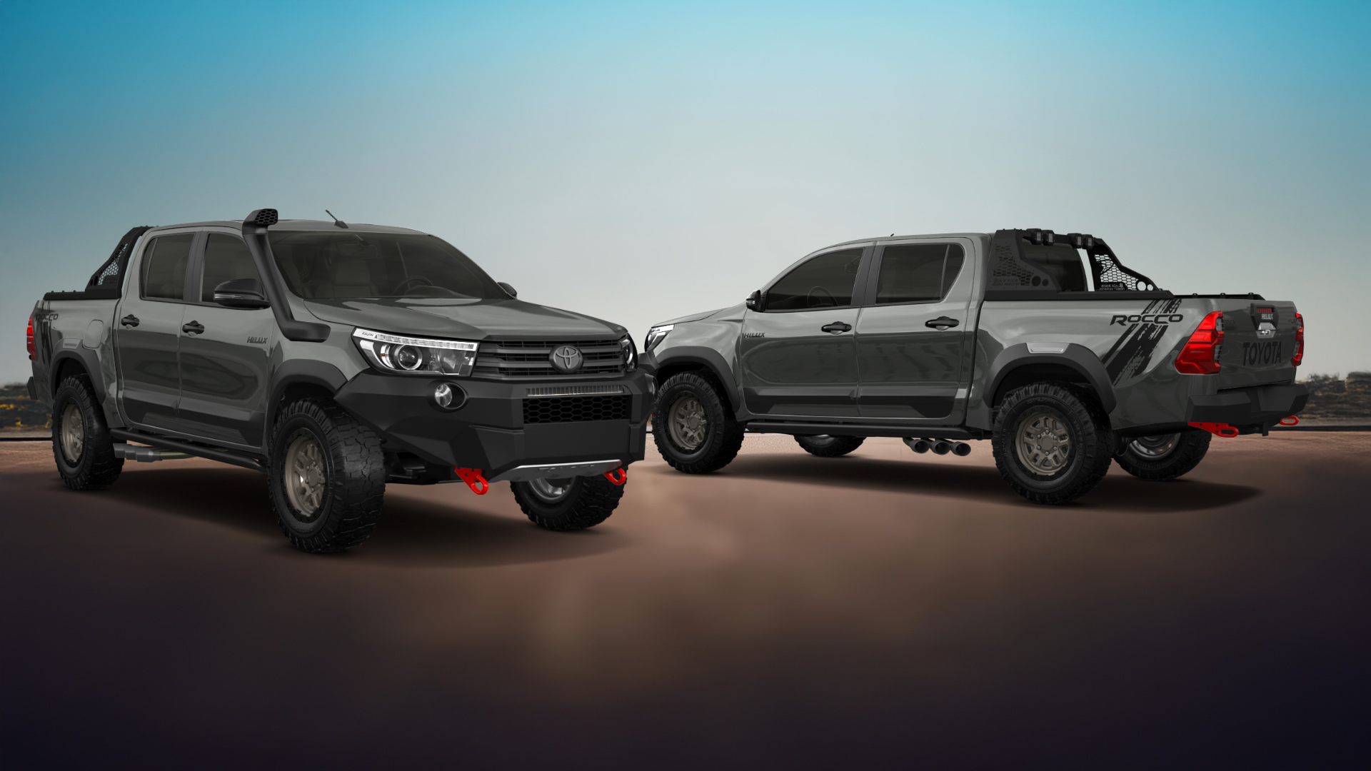 Toyota Hilux Double Cab 4 Door pickup truck 2015