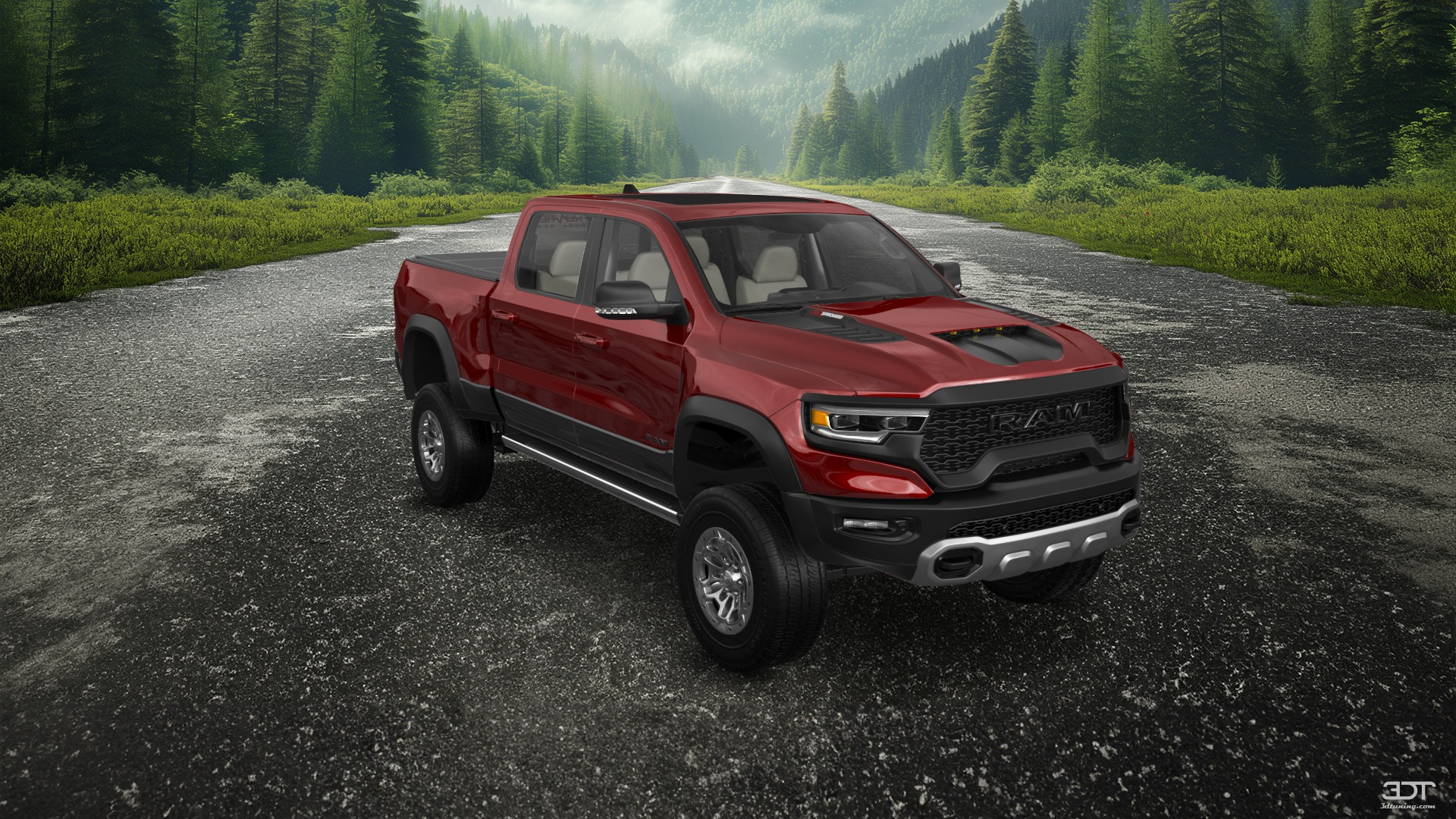 Dodge Ram 1500 TRX 4 Door pickup truck 2021