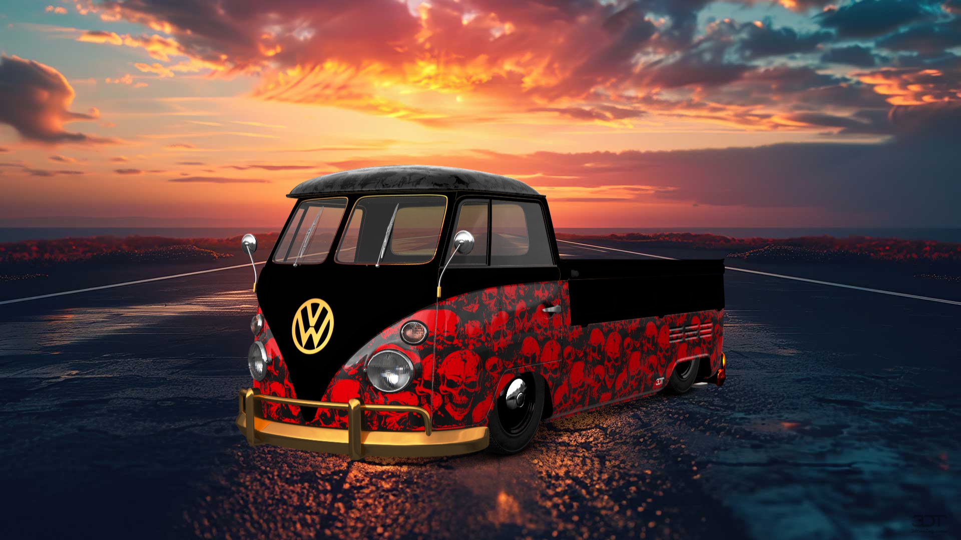 Volkswagen T1 Van 1950 tuning