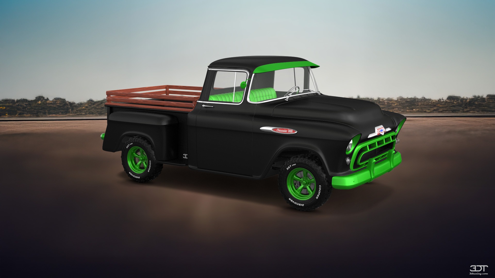 Chevrolet 3100 2 Door pickup truck 1955 tuning