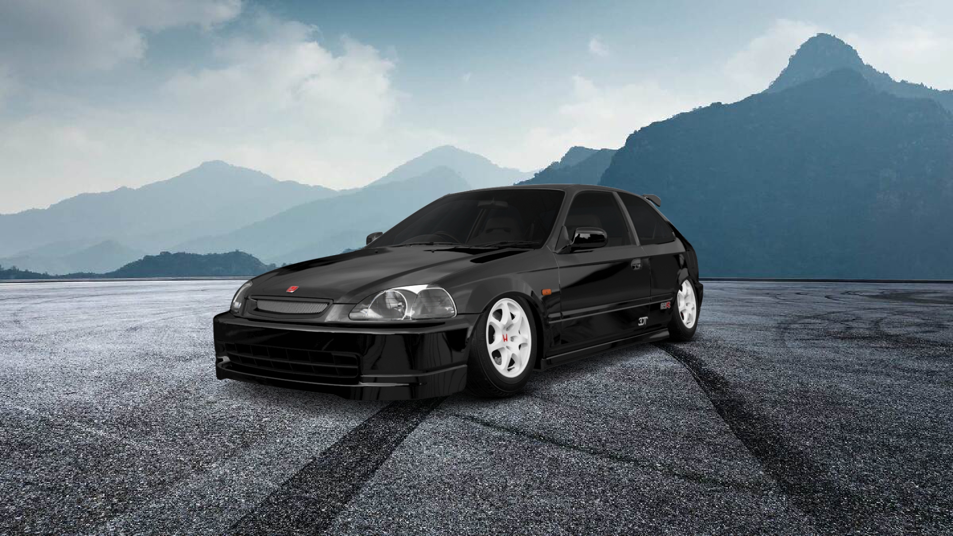 Honda Civic 3 Door Hatchback 1997 Images