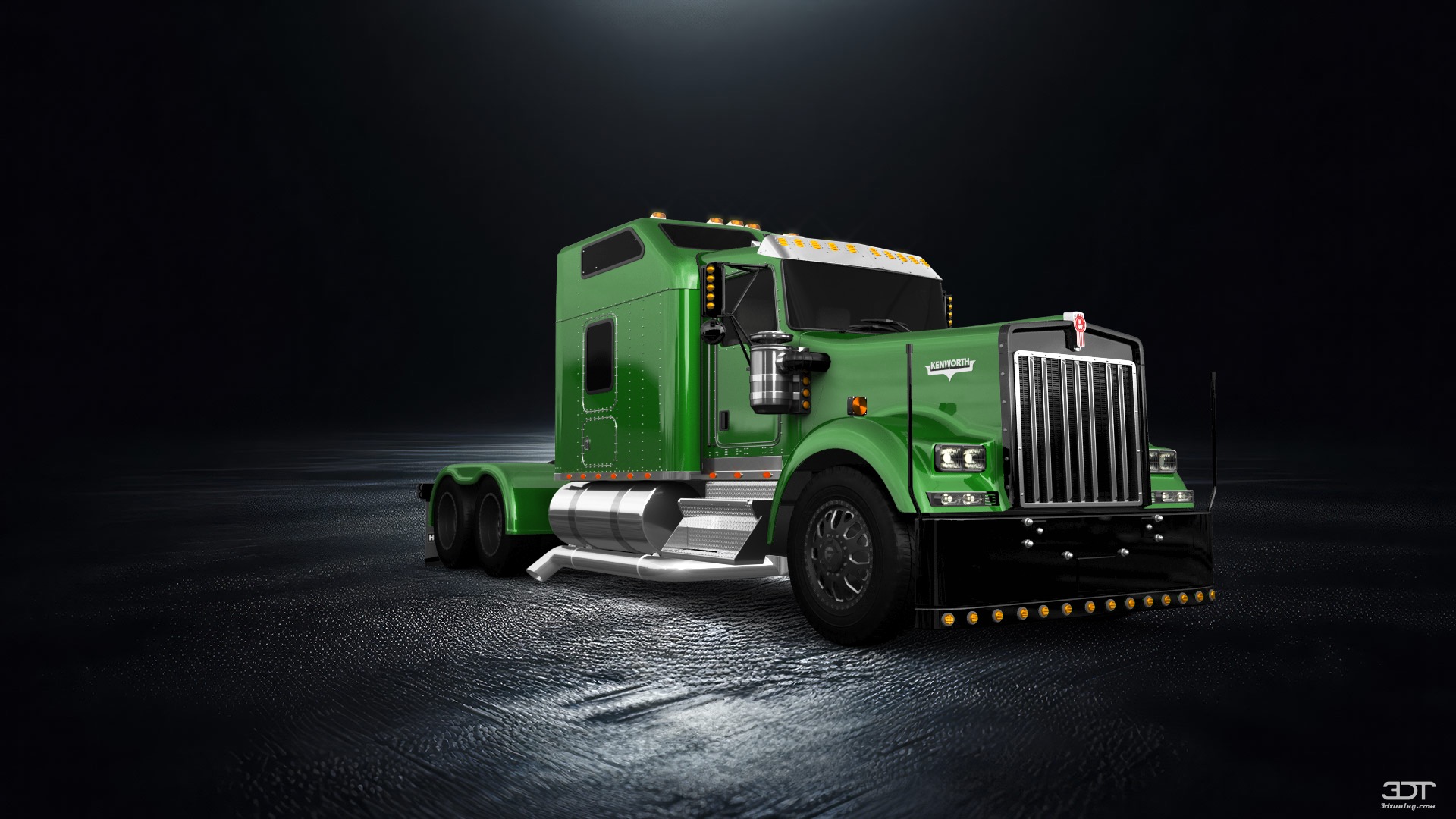 Kenworth W900 Sleeper Cab Truck 2015