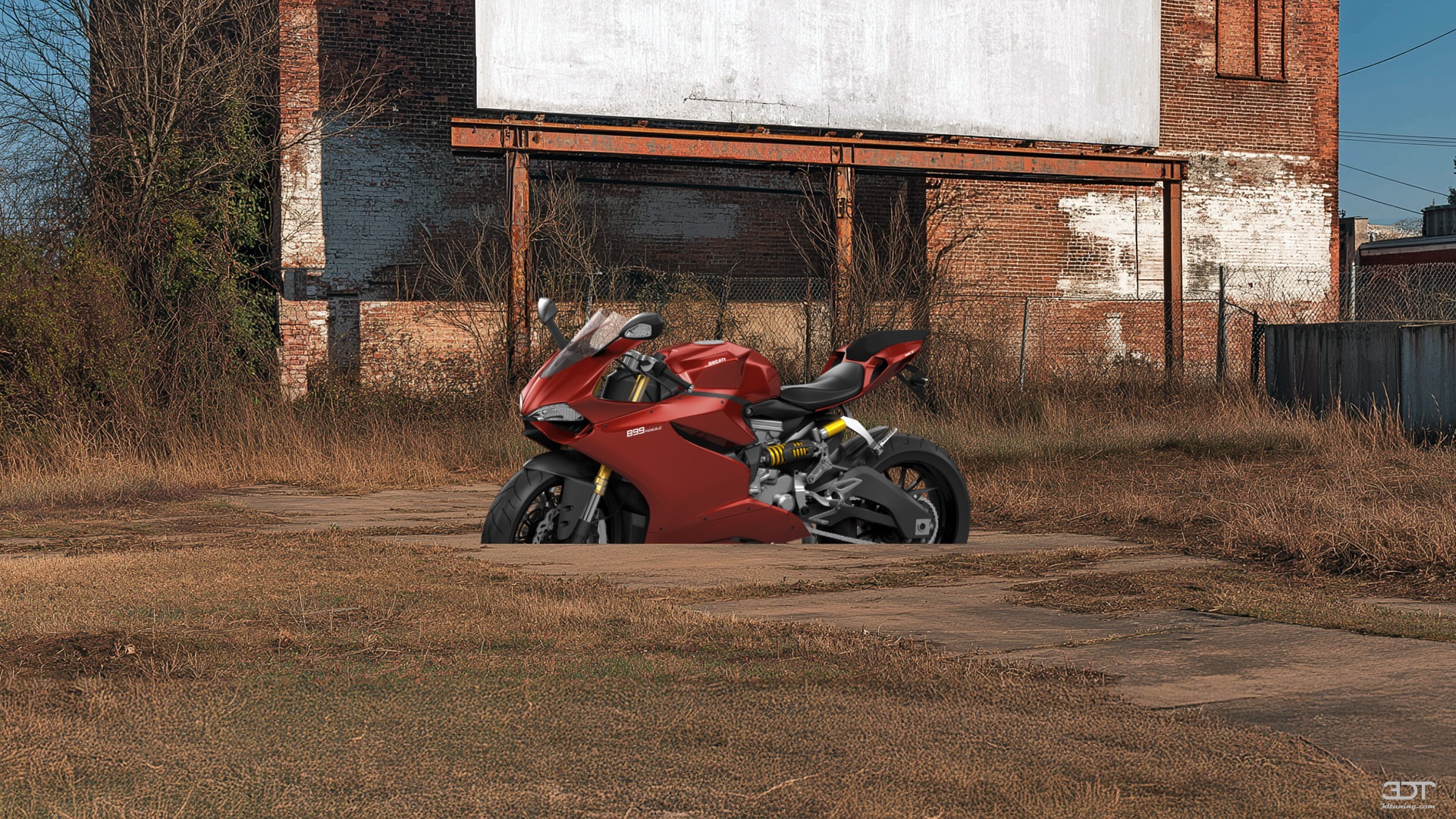 Ducati 899 Panigale Sport Bike 2015 tuning