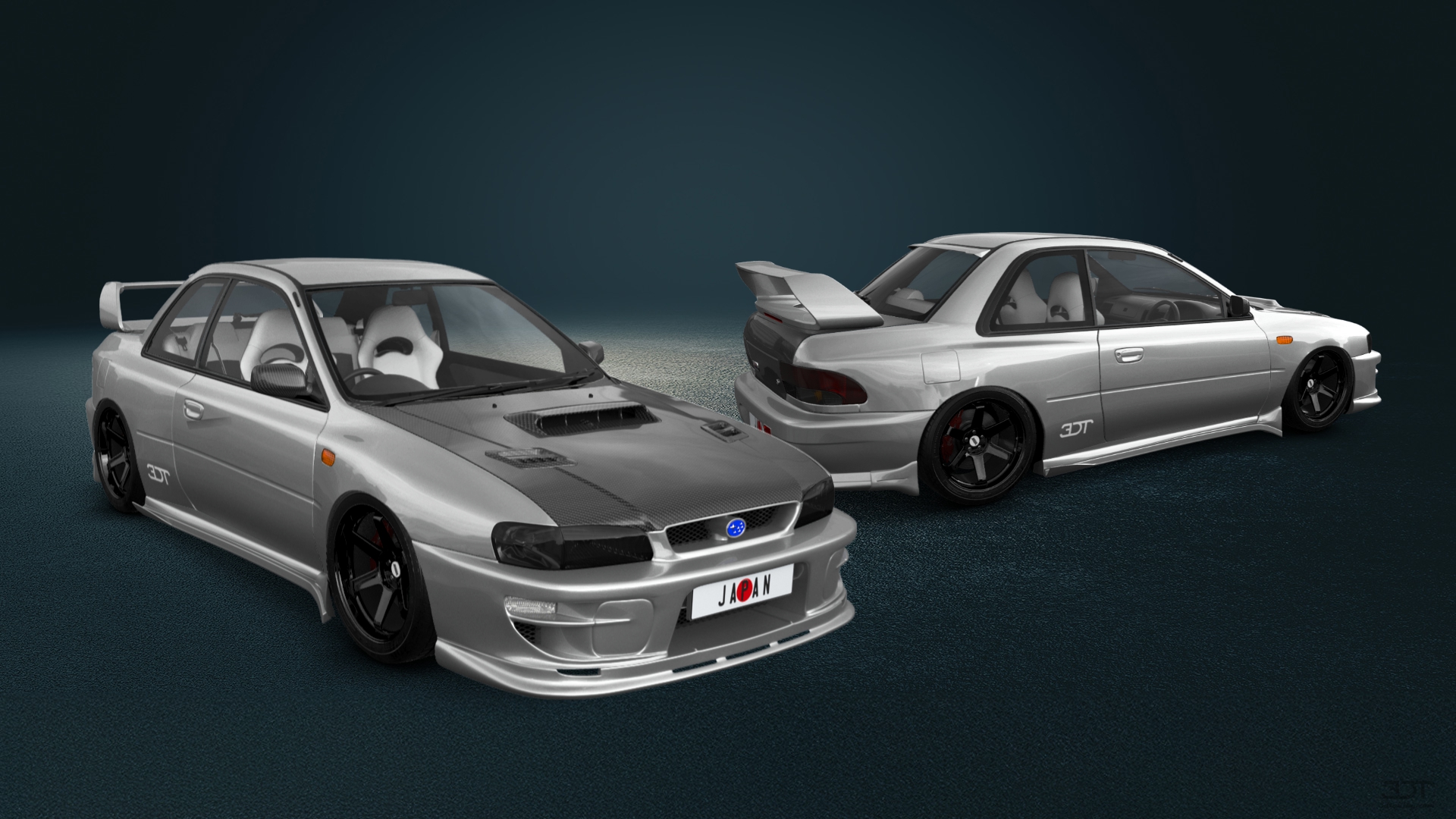 Subaru Impreza WRX STI 22B 2 Door Coupe 2000 tuning