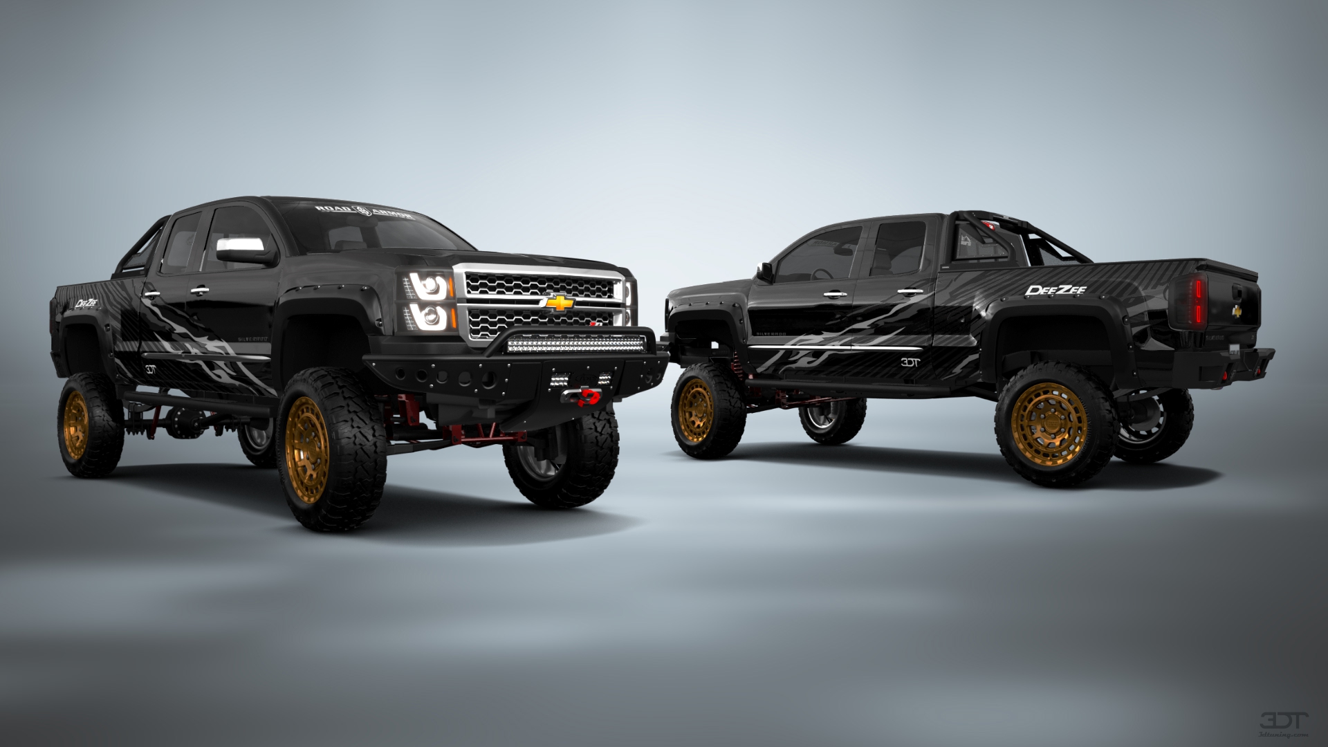 Chevrolet Silverado 1500 6.5 ft box 4 Door pickup truck 2014 tuning