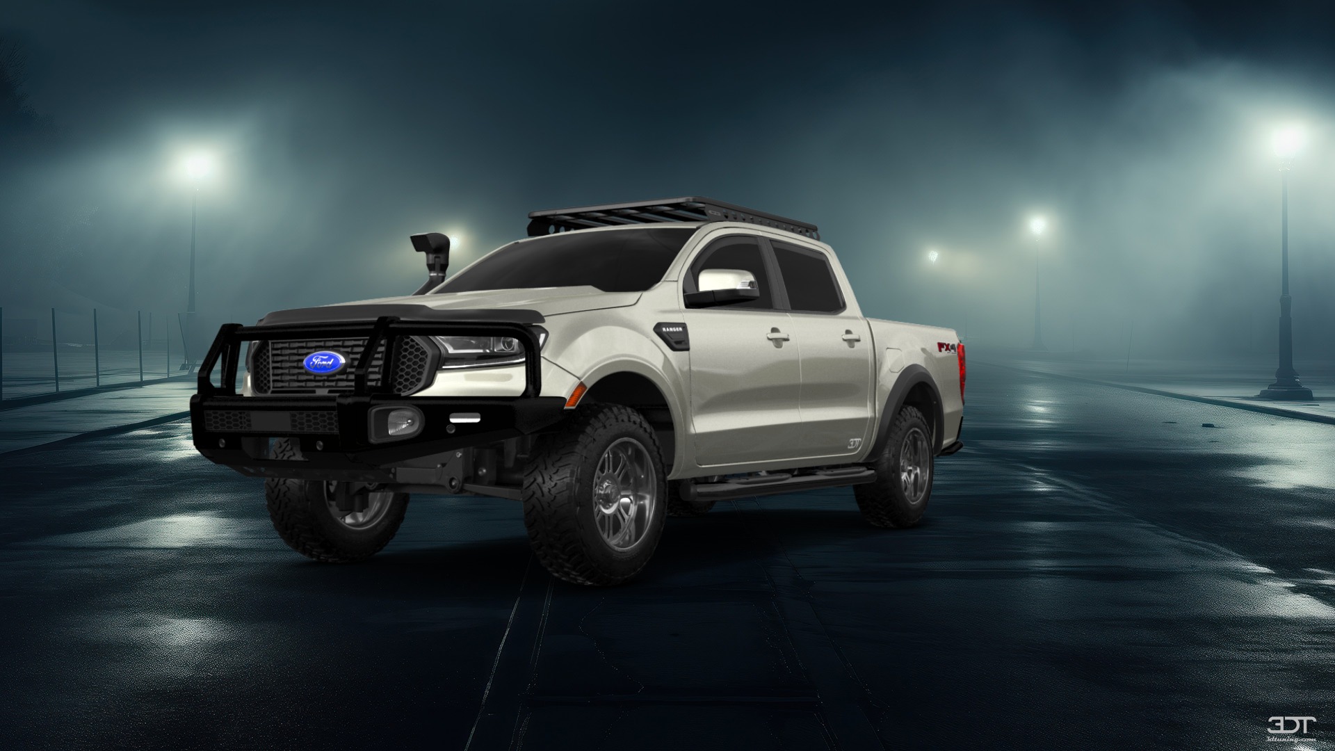 Ford Ranger 4 Door pickup truck 2019 tuning