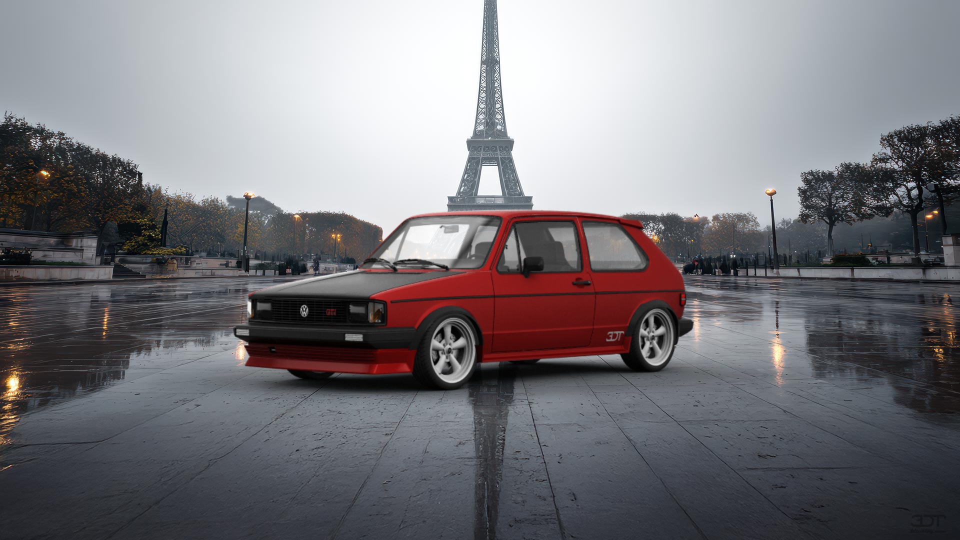 Volkswagen Rabbit GTI Mk1 3 Door Hatchback 1984 tuning