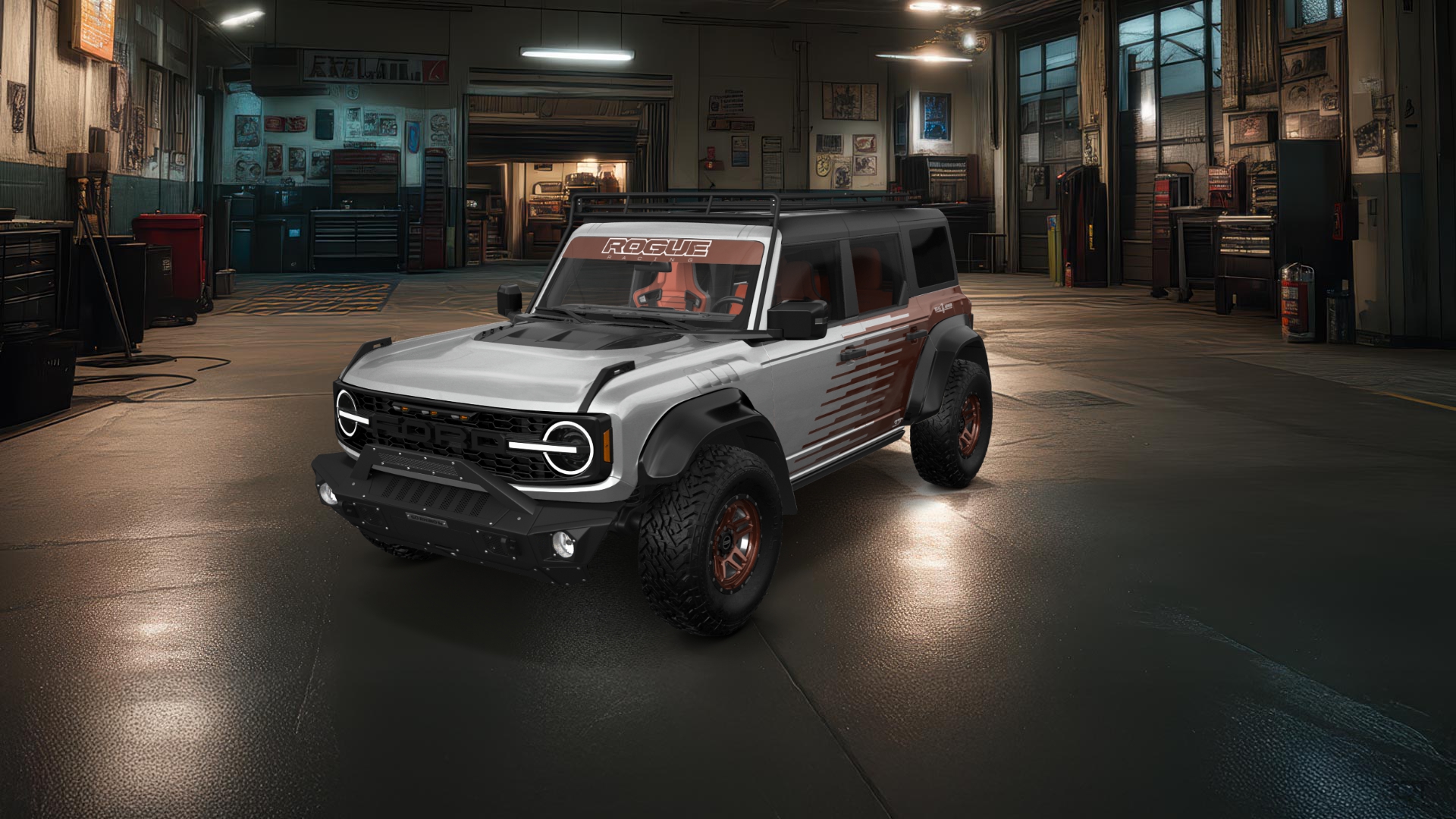Ford Bronco Raptor 4 Door pickup truck 2022 tuning
