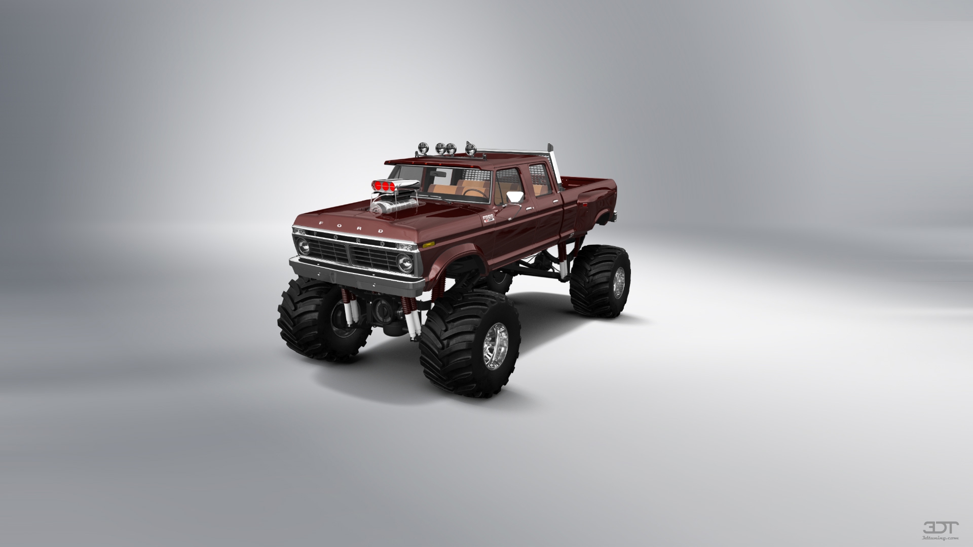 Ford F-350 Dually 4 Door pickup truck 1973