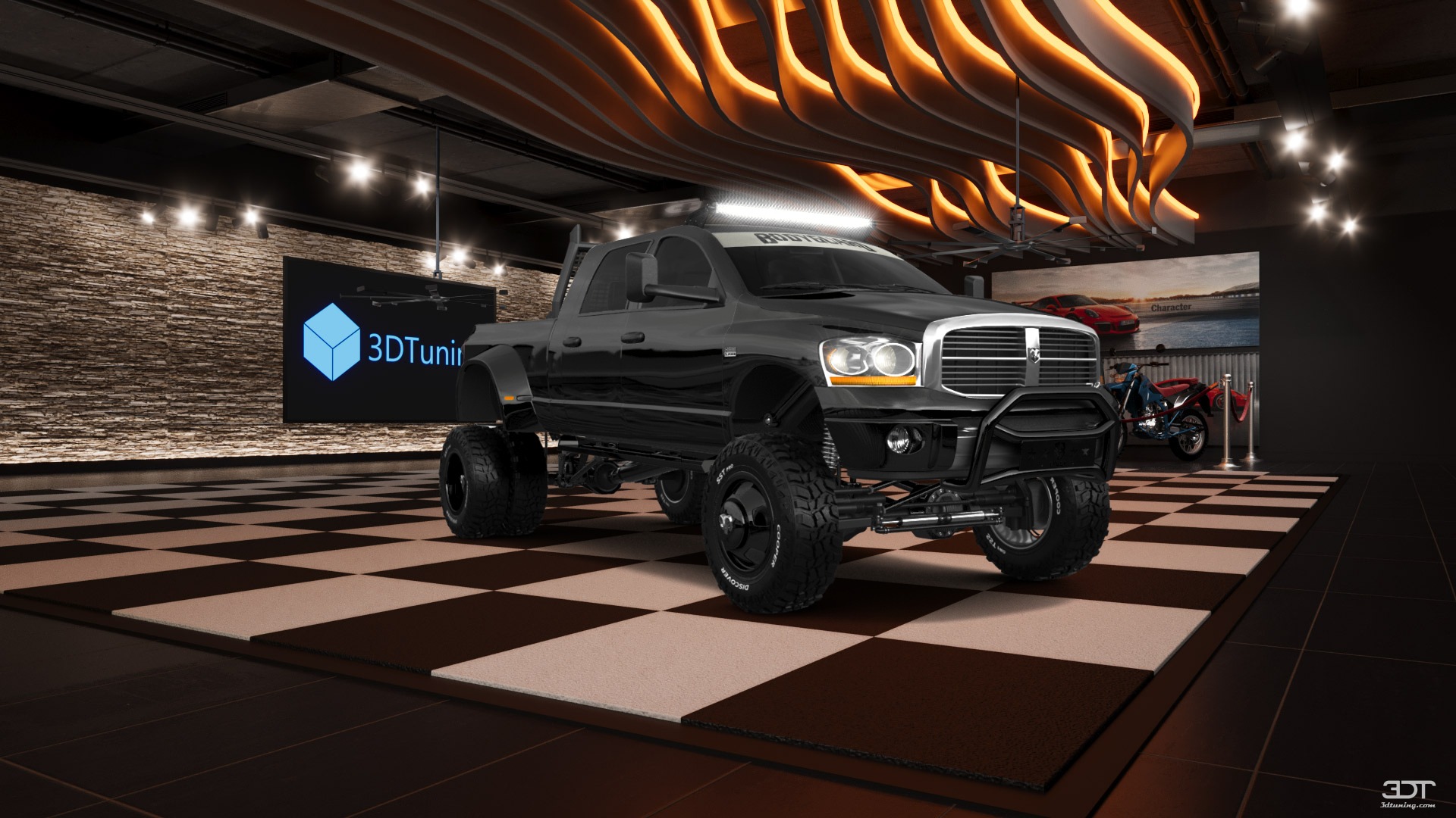 Dodge Ram 3500 Dually 4 Door pickup truck 2007