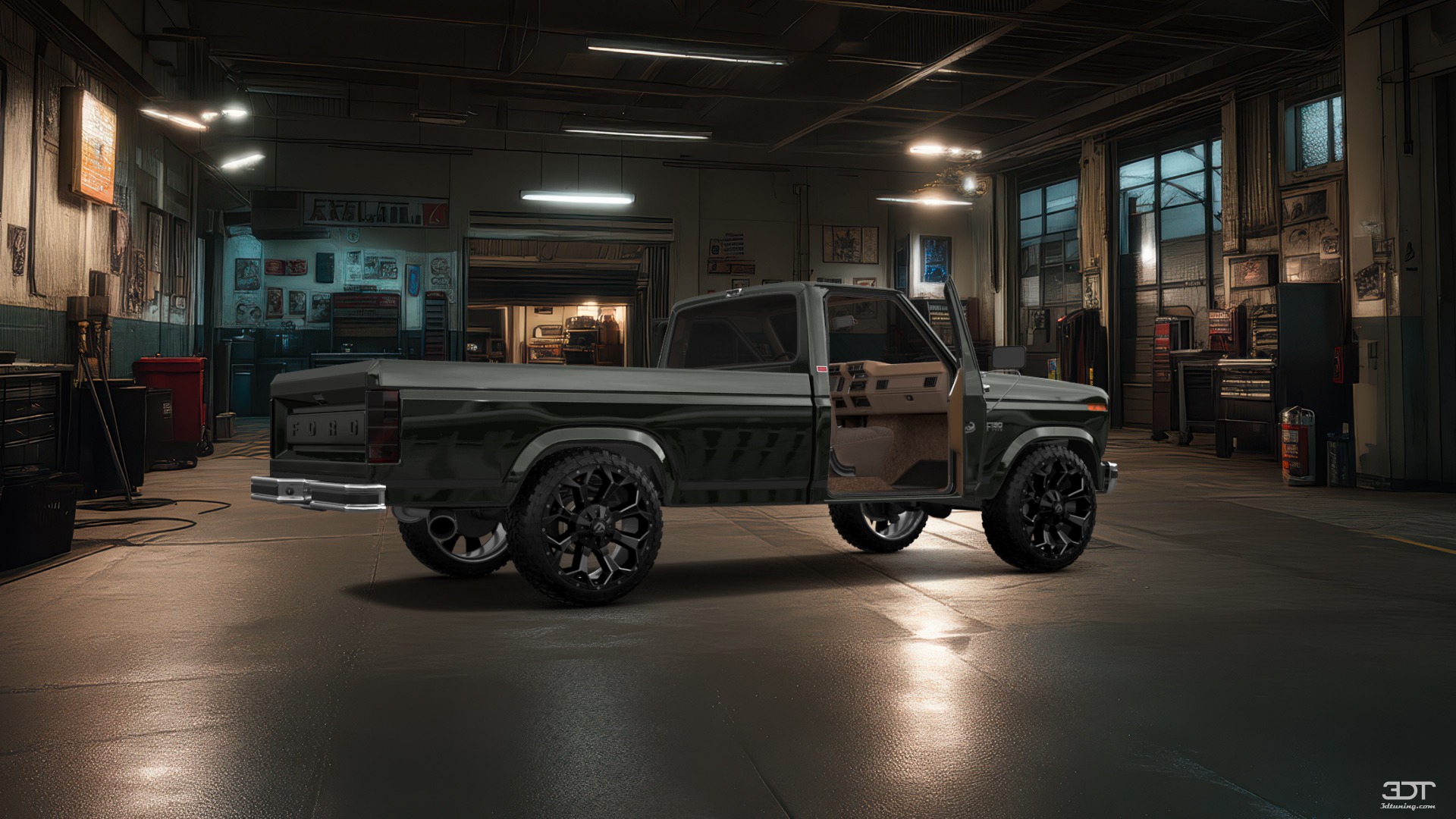 Ford F-150 2 Door pickup truck 1986 tuning