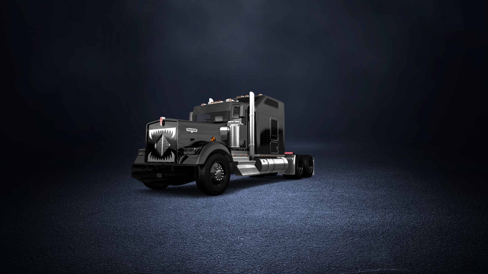 Kenworth W900 Sleeper Cab Truck 2015 tuning