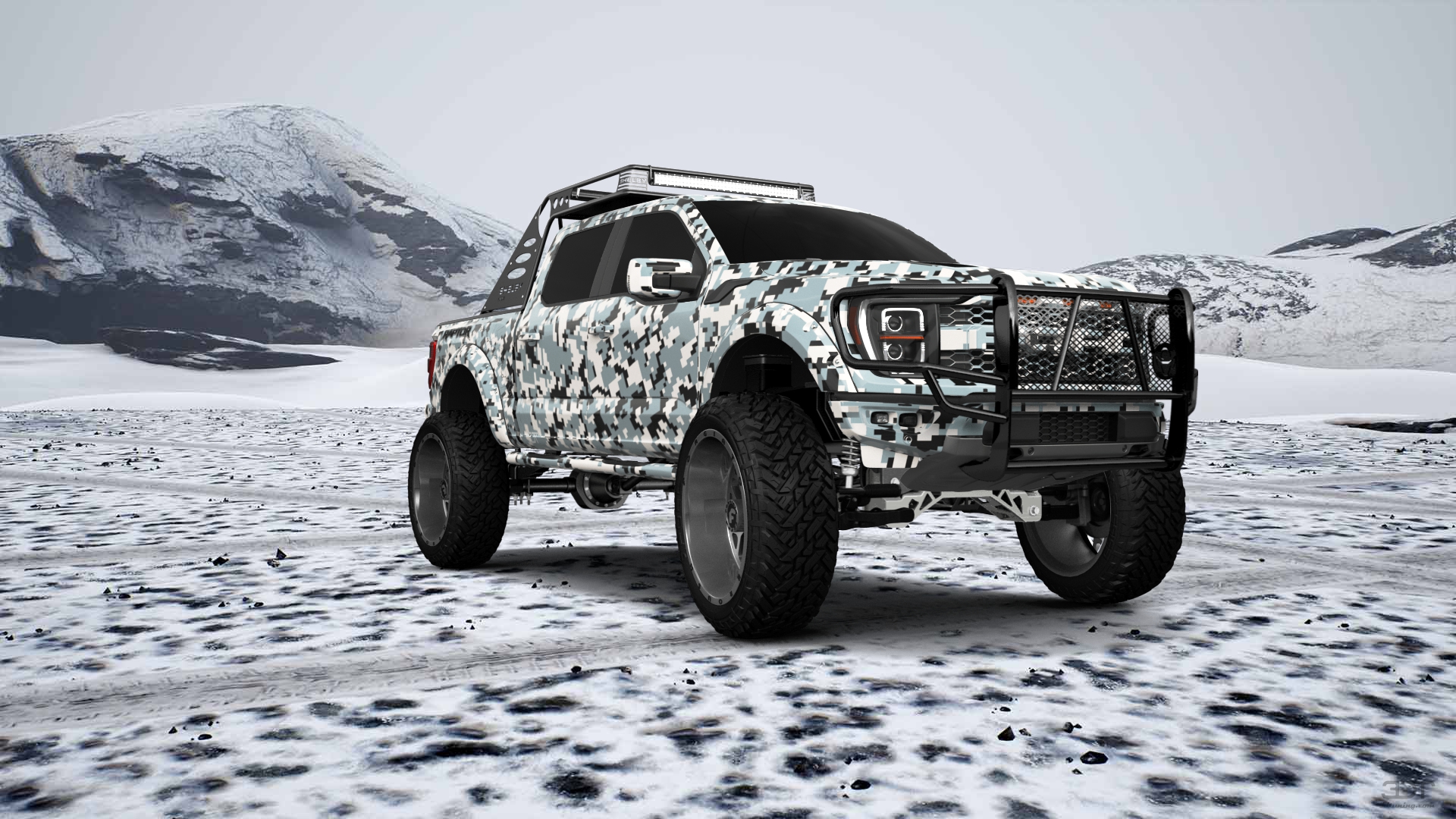 Ford F-150 Raptor 4 Door pickup truck 2021
